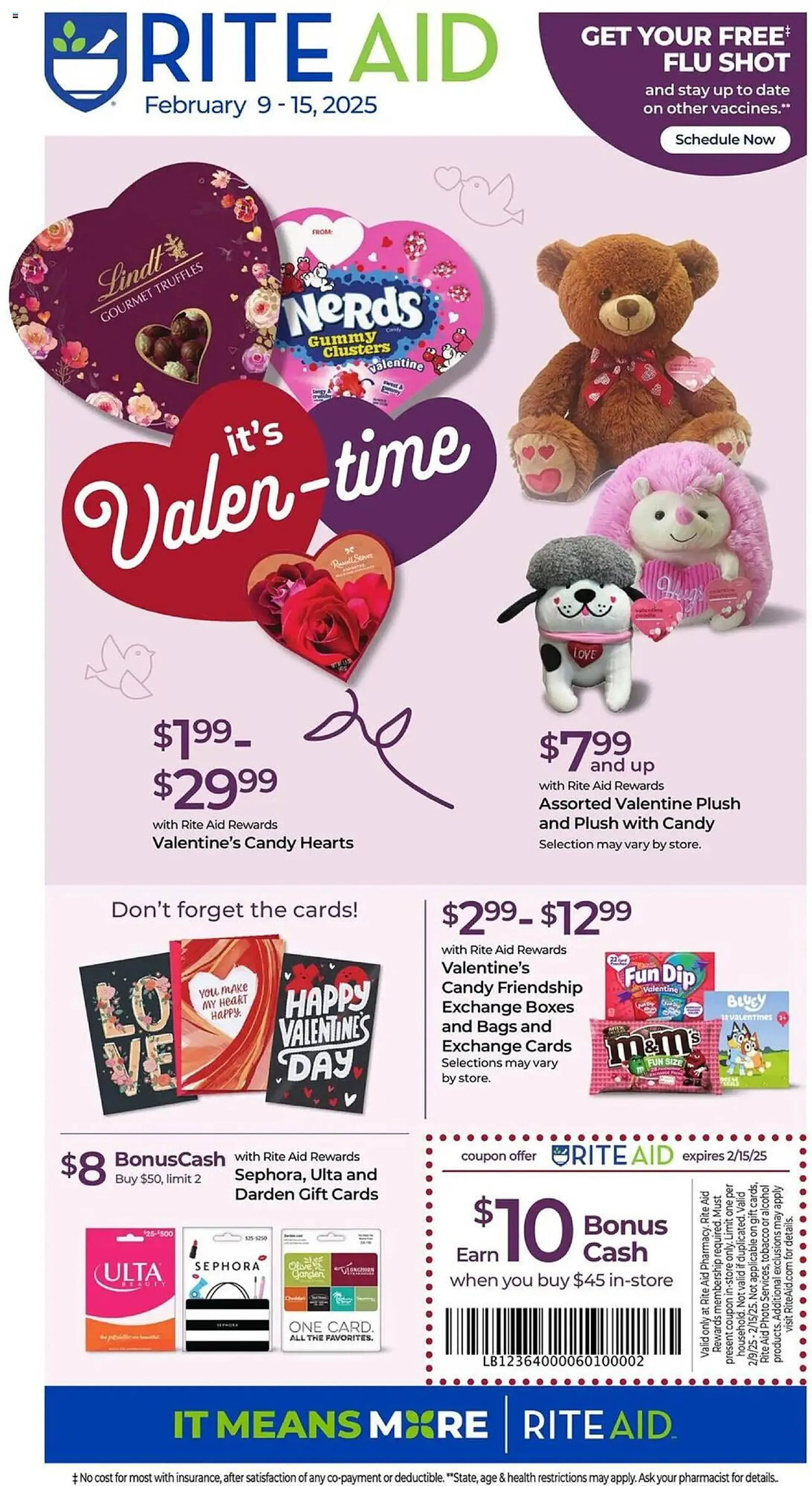 Catálogo de Rite Aid Weekly Ad 9 de febrero al 15 de febrero 2025 - Página 1