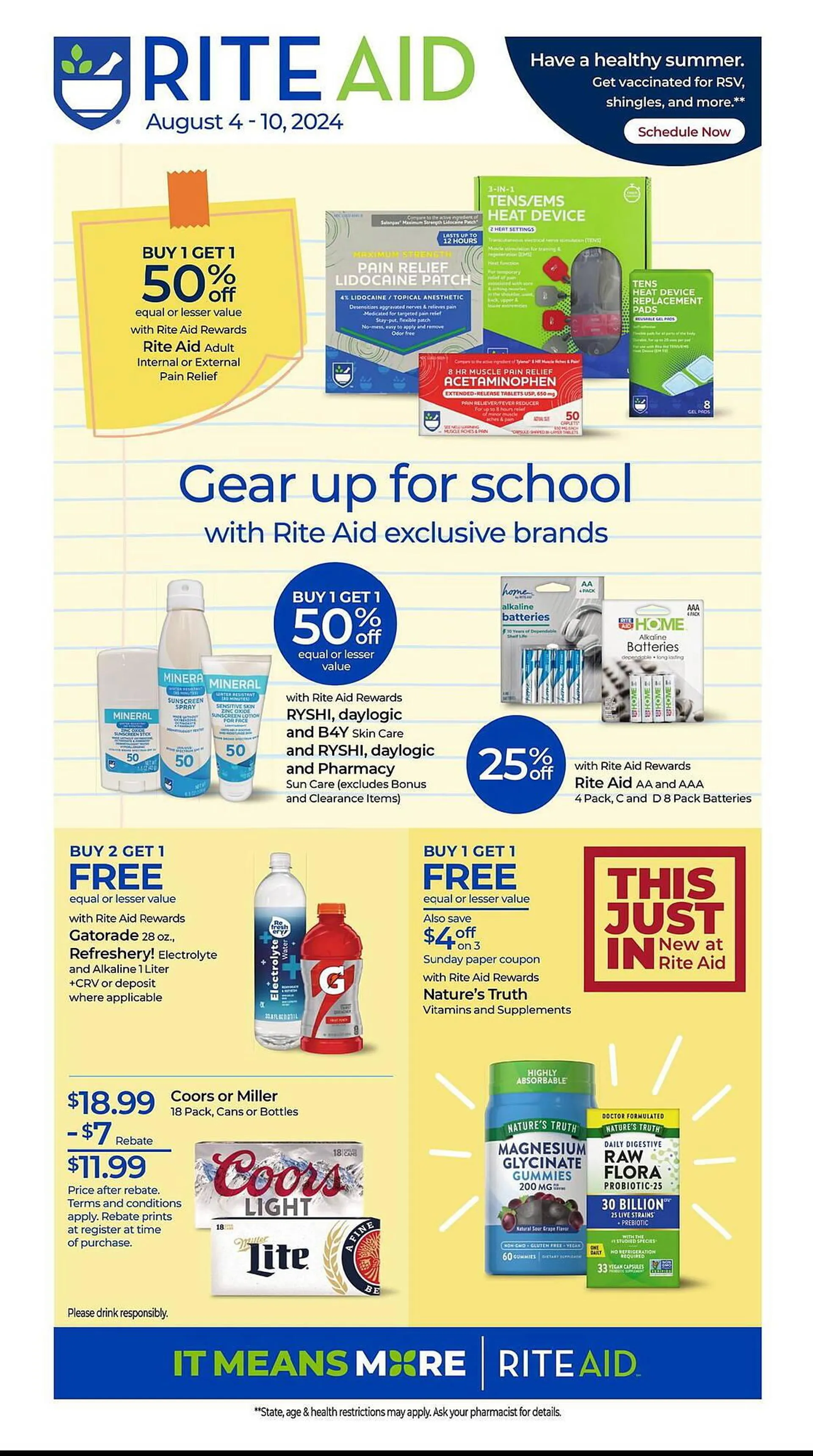 Rite Aid Weekly Ad - 1