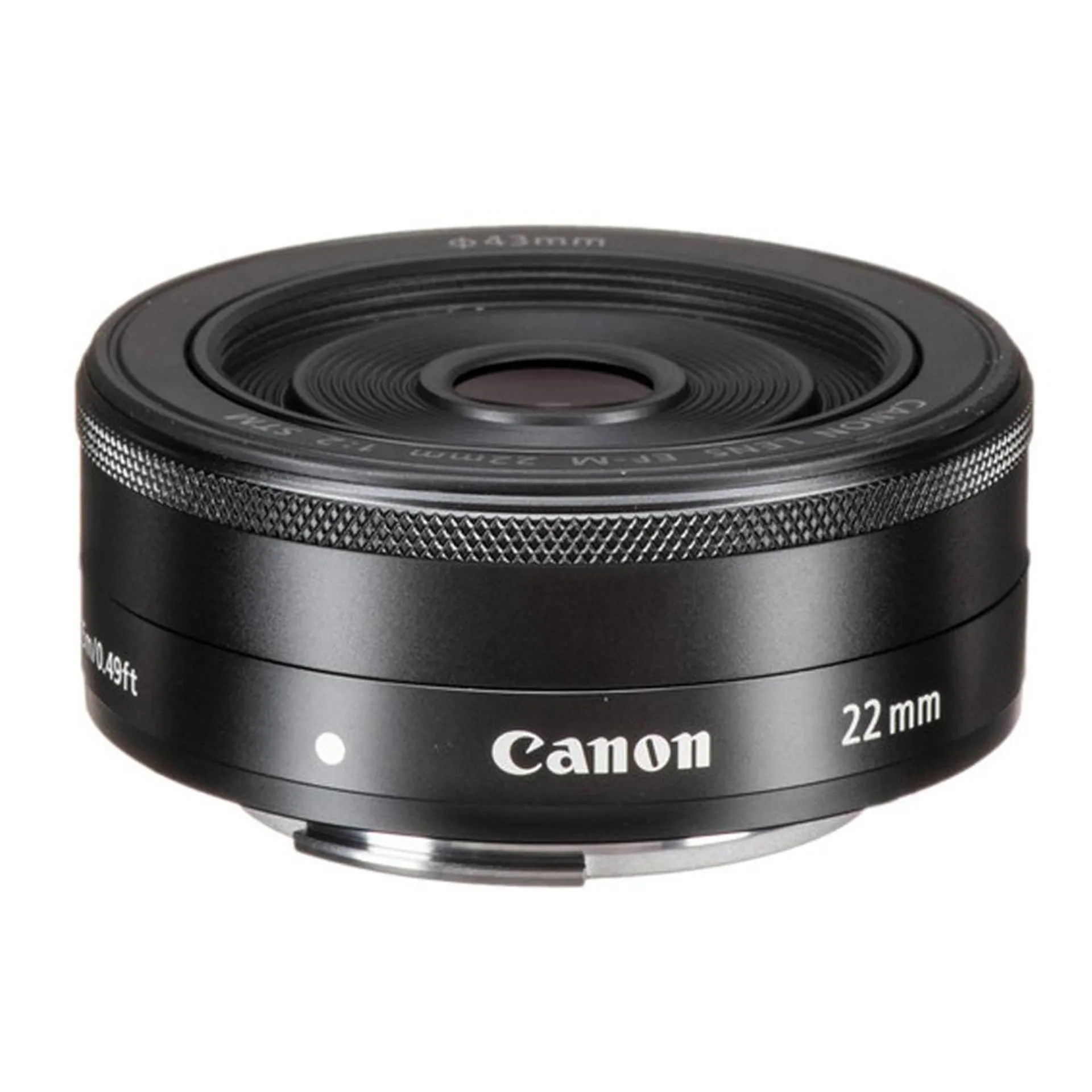 Canon New Canon EF-M 22mm f/2.0 STM Pancake Lens 5985B002 for Canon EOS M Cameras