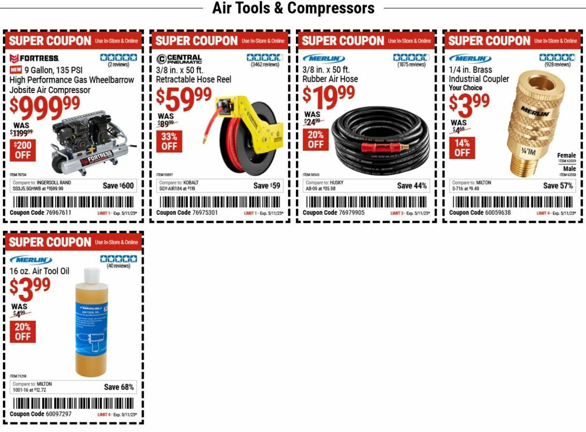 Harbor Freight Current weekly ad - 1