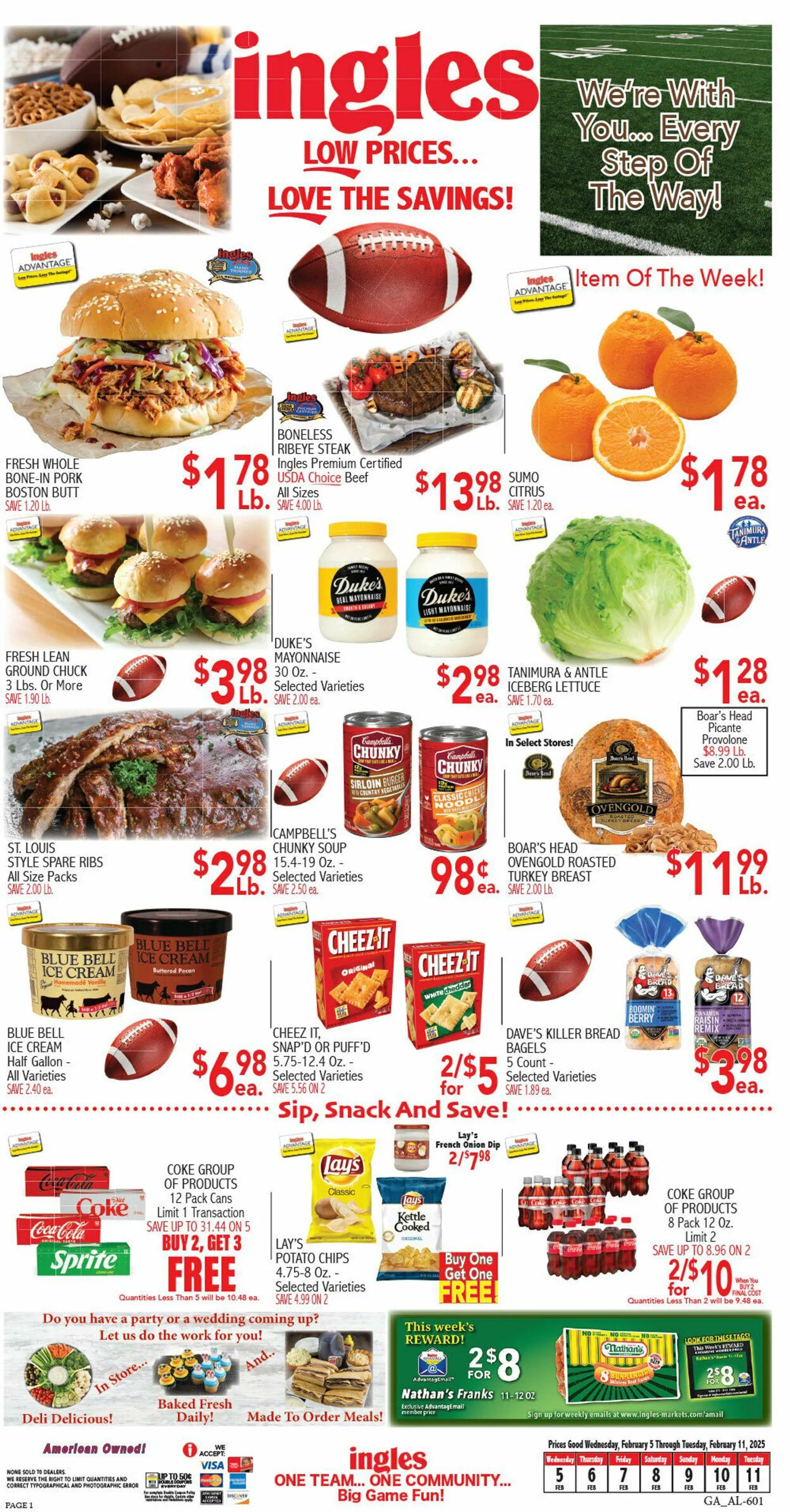 Catálogo de Ingles Current weekly ad 5 de febrero al 11 de febrero 2025 - Página 1