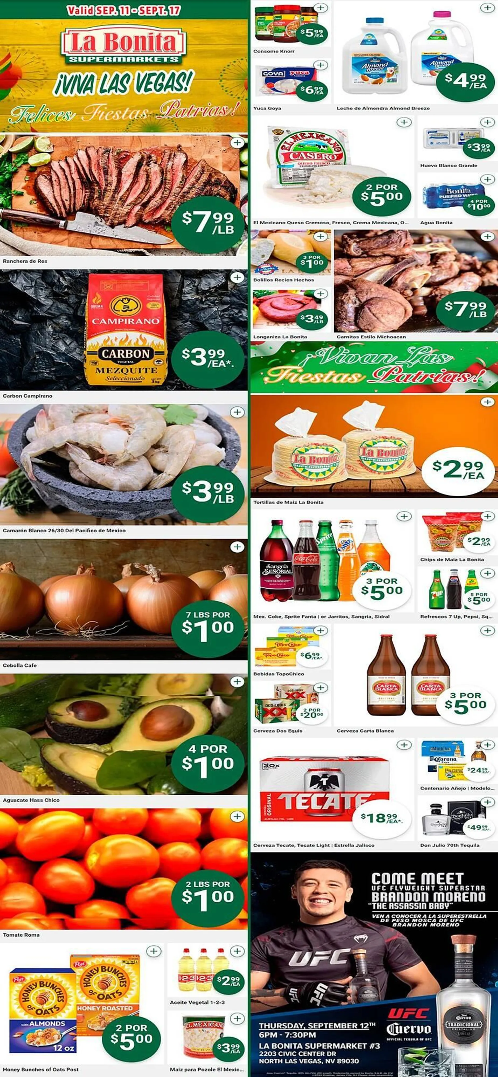 La Bonita Supermarkets Weekly Ad - 1