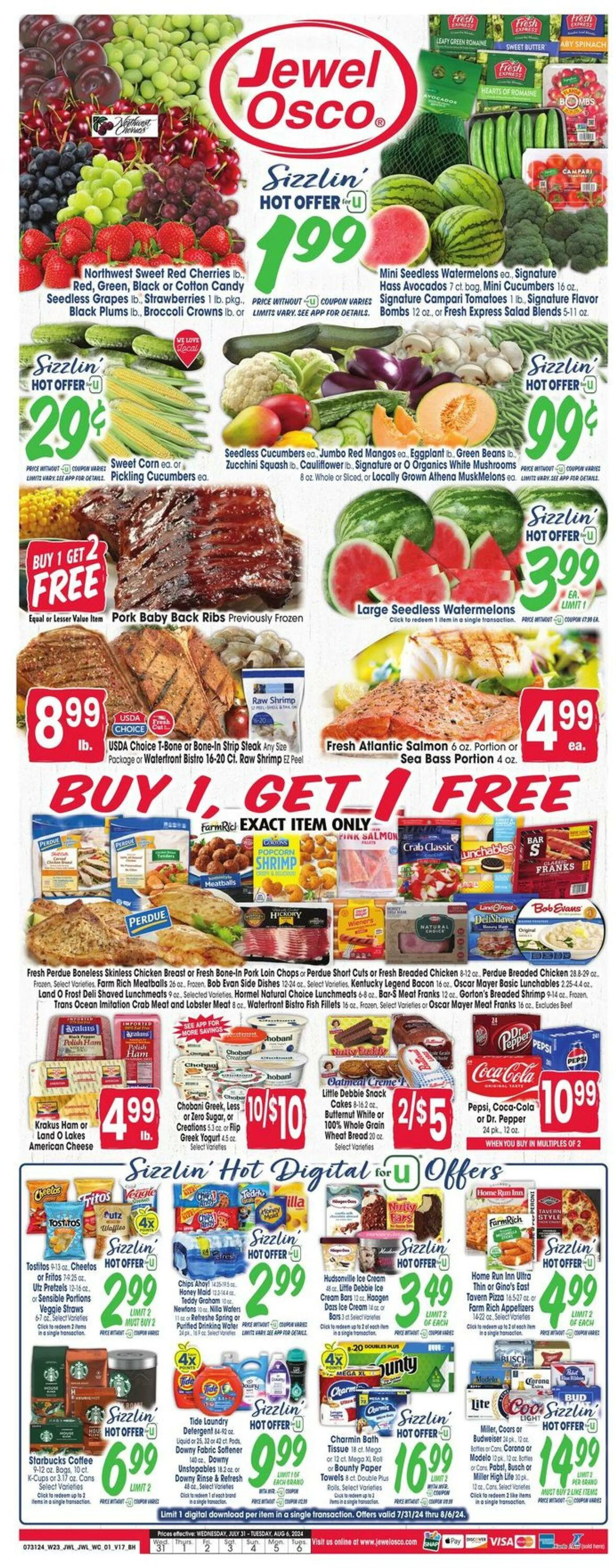 Jewel Osco Current weekly ad - 1