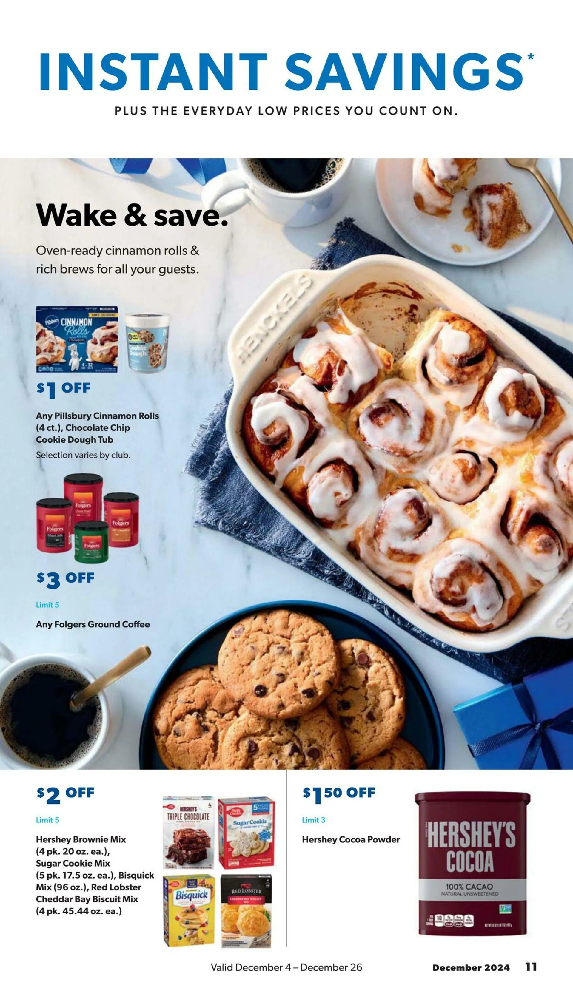 Weekly ad Sam's Club - Christmas 2024 from December 4 to December 26 2024 - Page 11