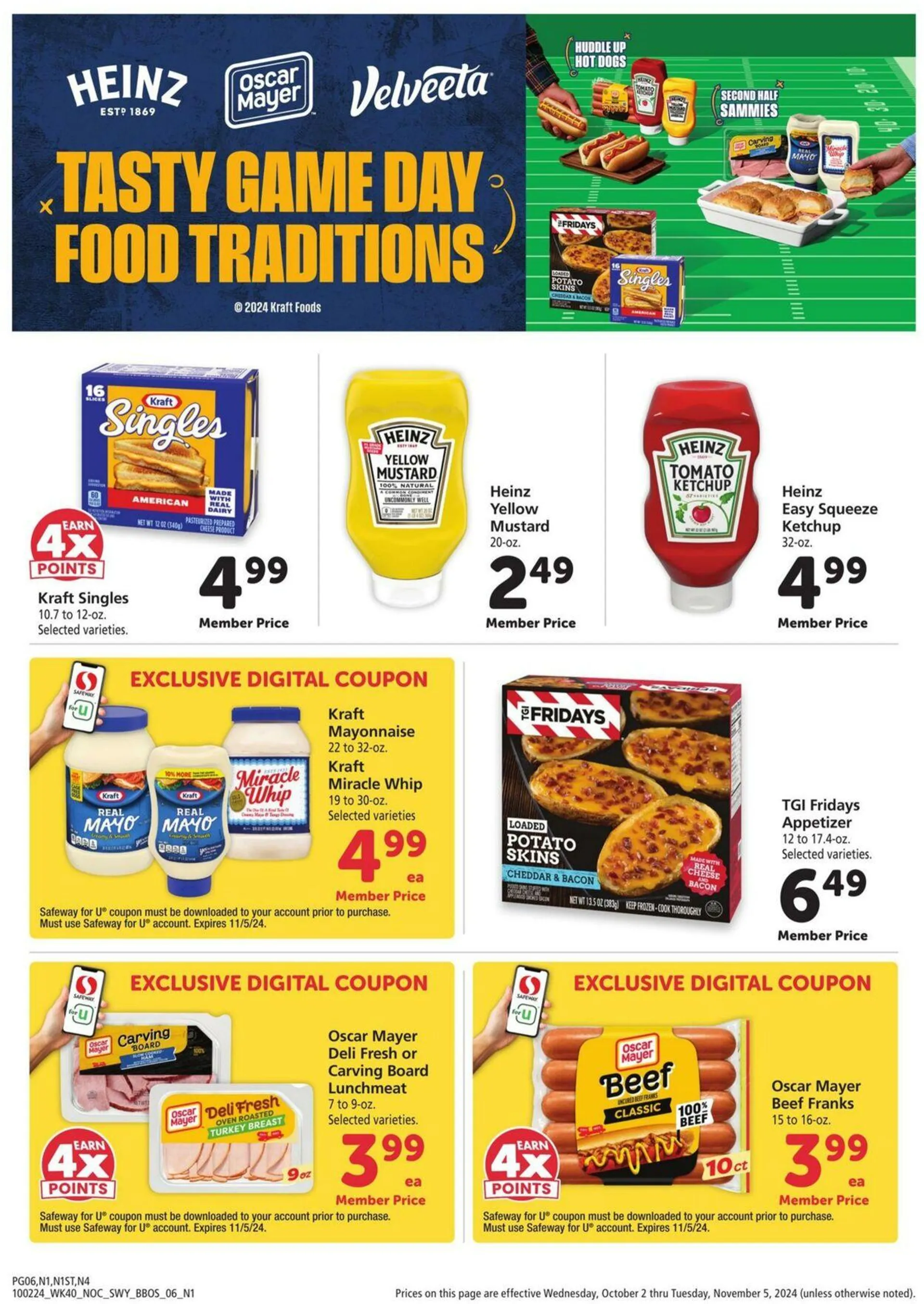 Catálogo de Safeway Current weekly ad 2 de octubre al 5 de noviembre 2024 - Página 6