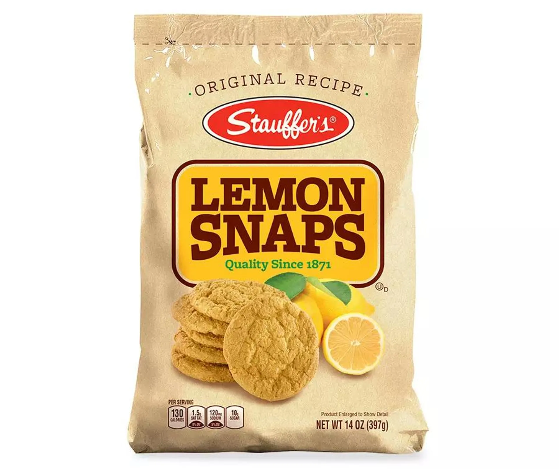 Lemon Snaps Cookies, 14 Oz.