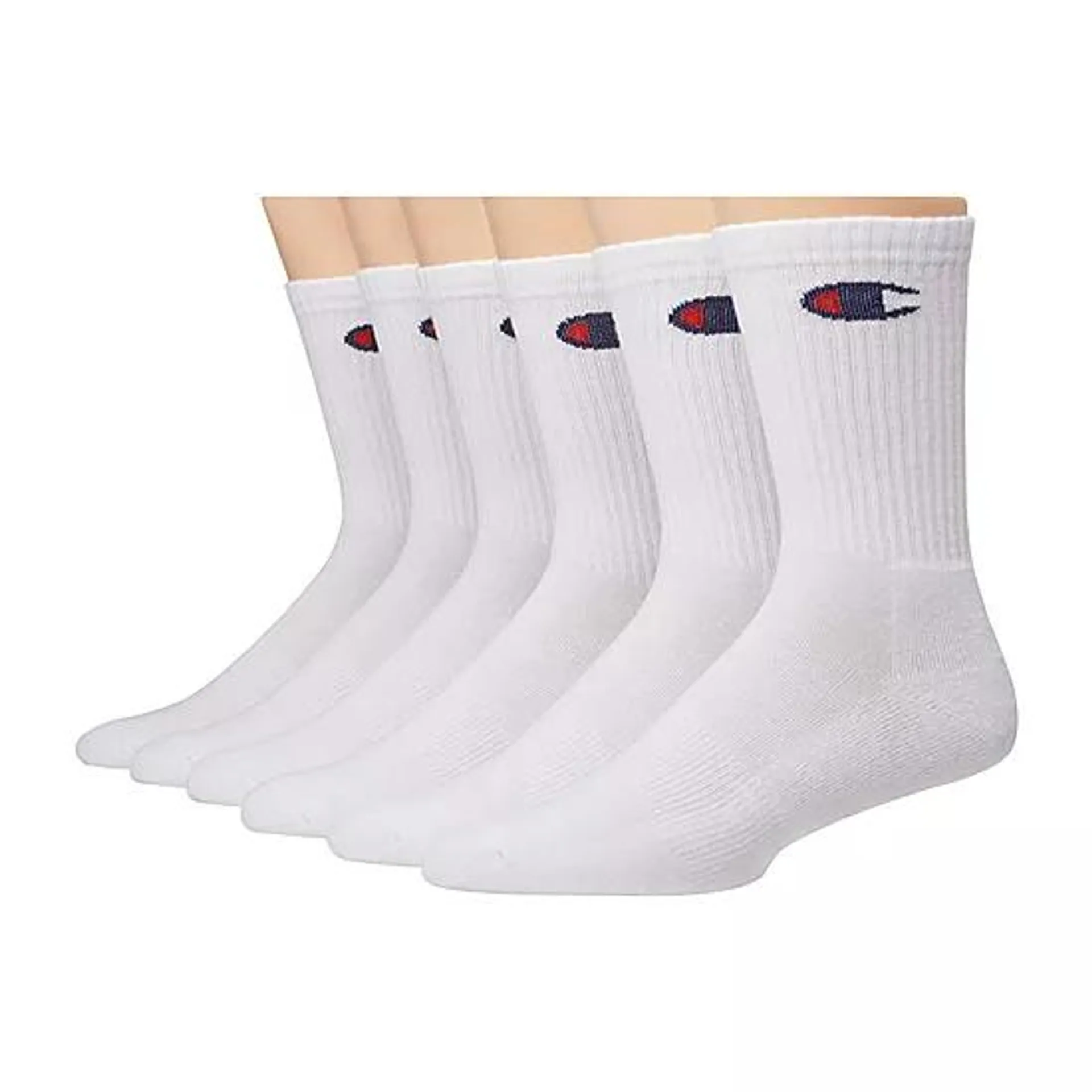 Champion 6 Pair Crew Socks Womens