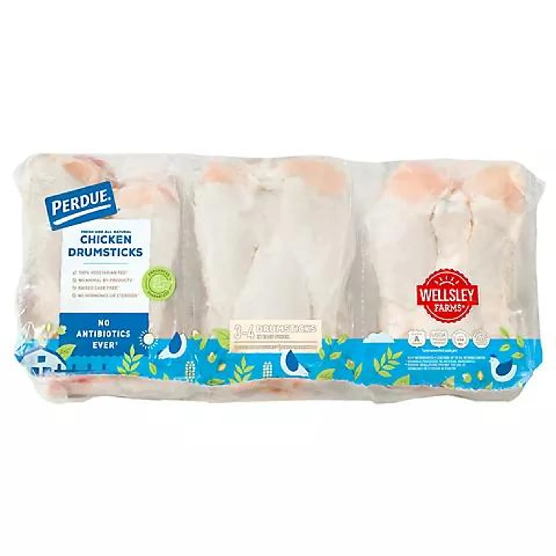 Wellsley Farms Chicken Drumsticks, 7-10 lbs.