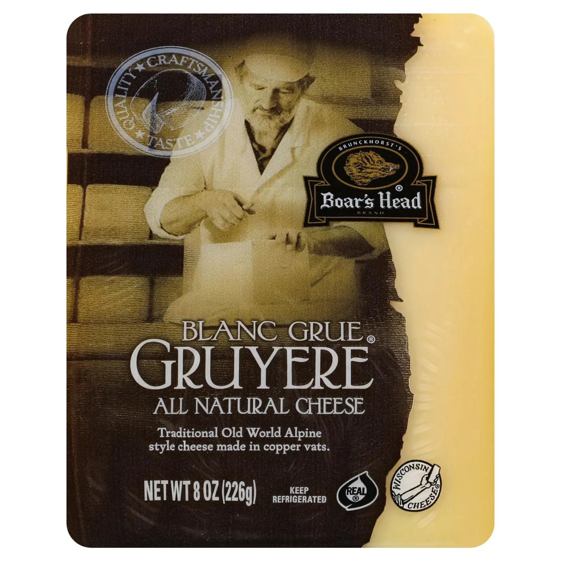 Boar's Head Blanc Grue Gruyere Cheese