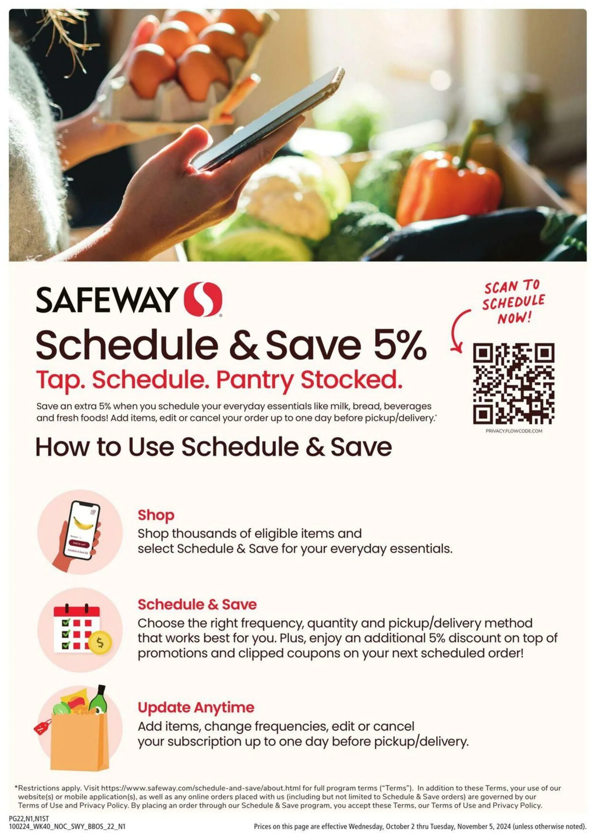 Catálogo de Safeway Current weekly ad 2 de octubre al 5 de noviembre 2024 - Página 22