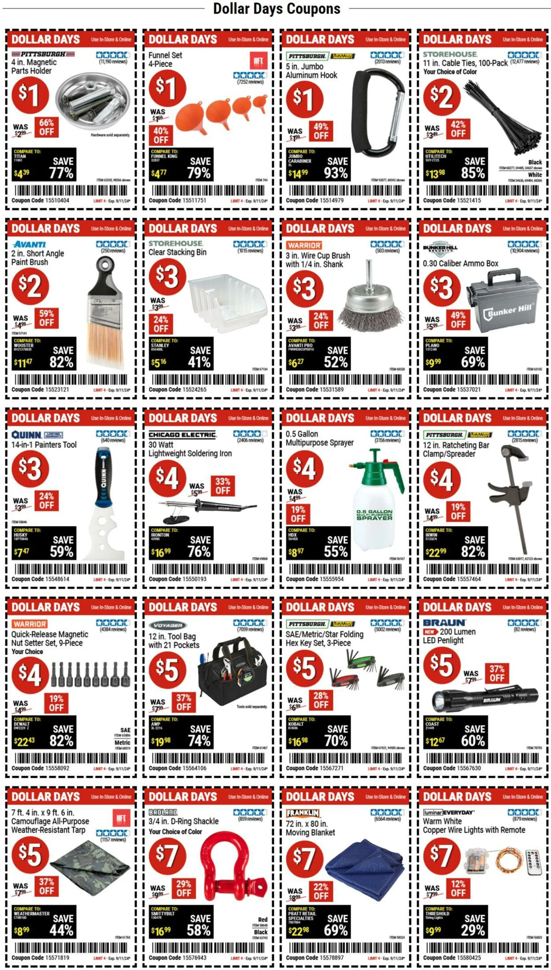 Harbor Freight Current weekly ad - 1