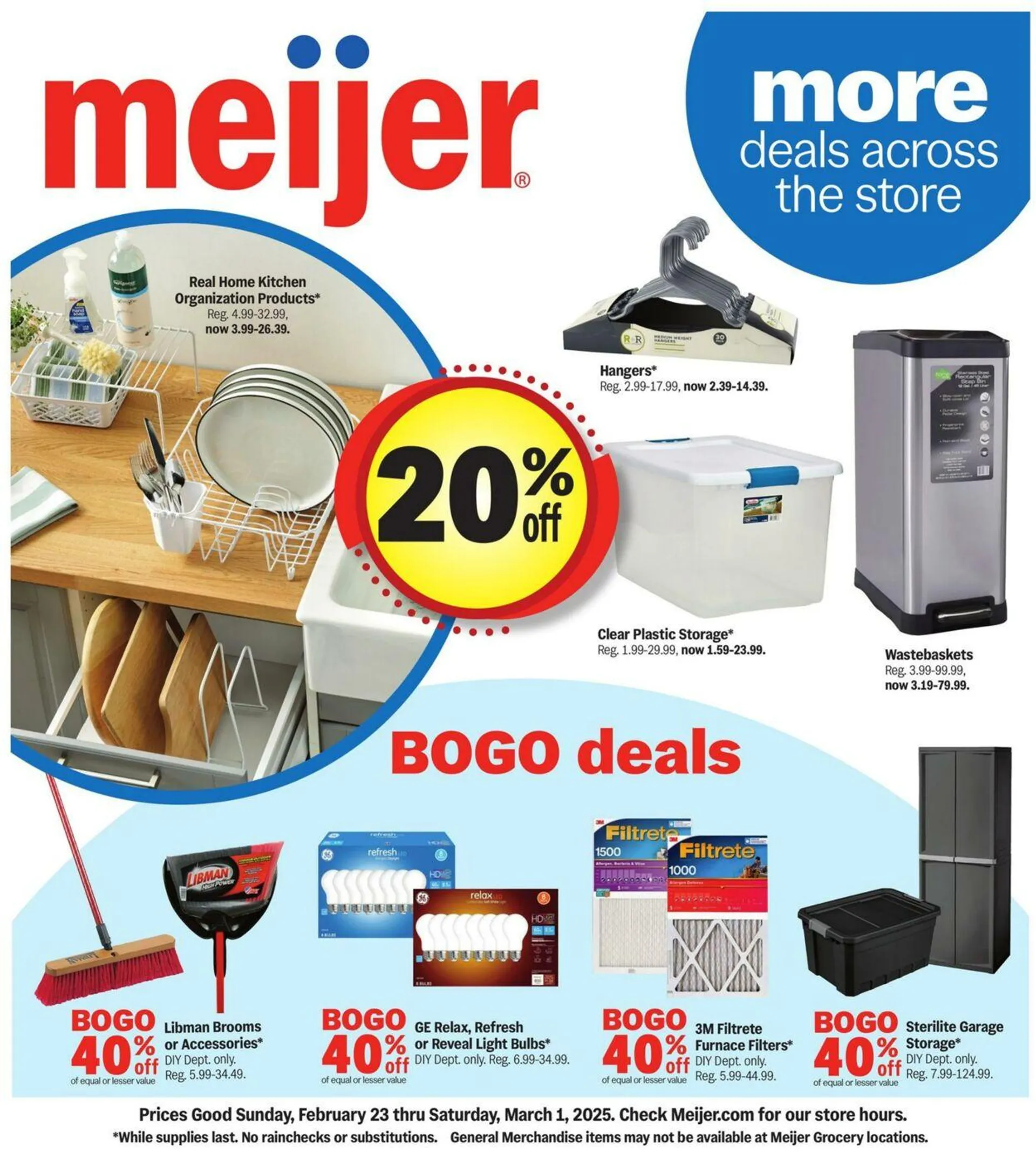 Catálogo de Meijer Current weekly ad 23 de febrero al 1 de marzo 2025 - Página 1