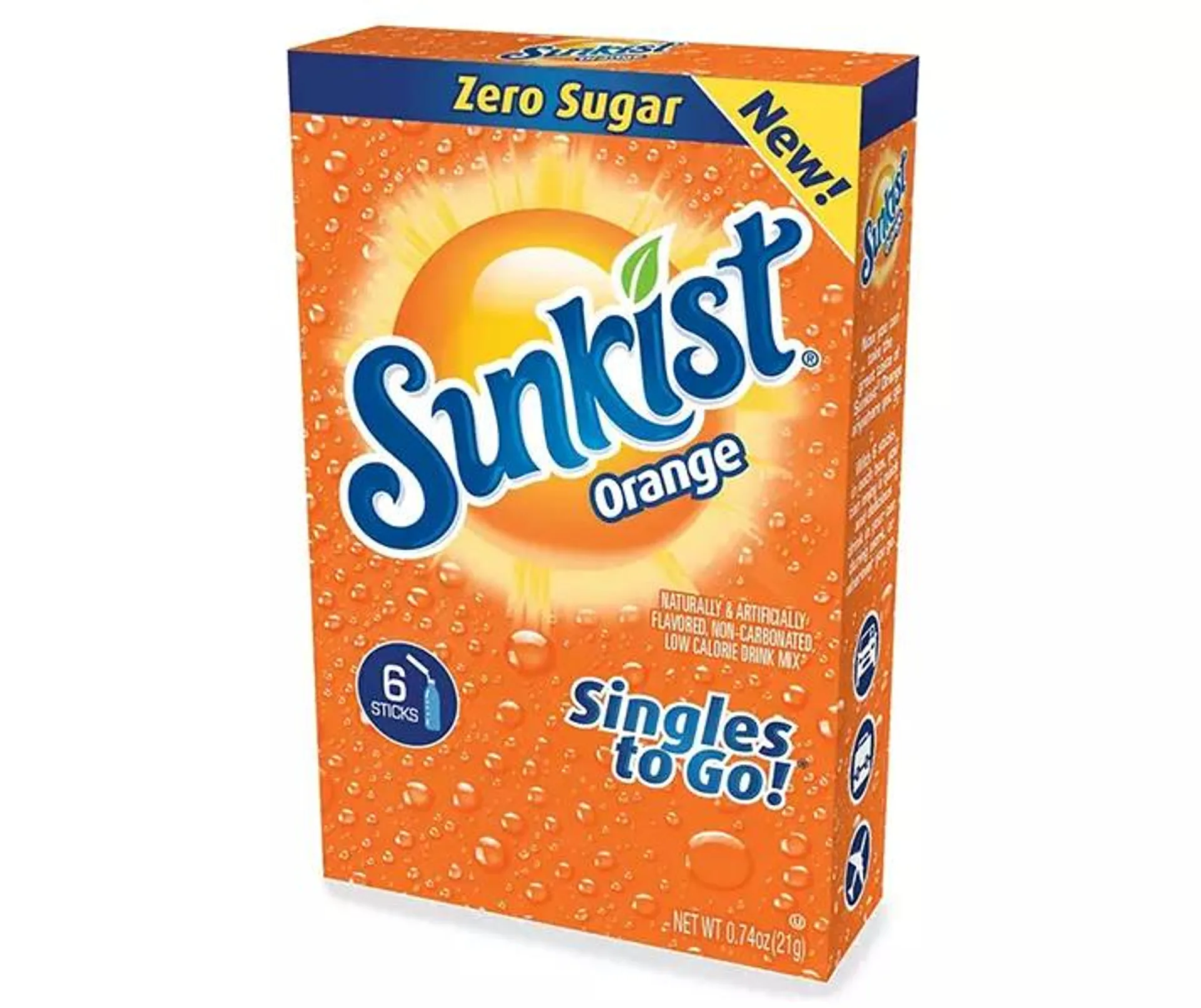 Orange Drink Mix, 6-Pack