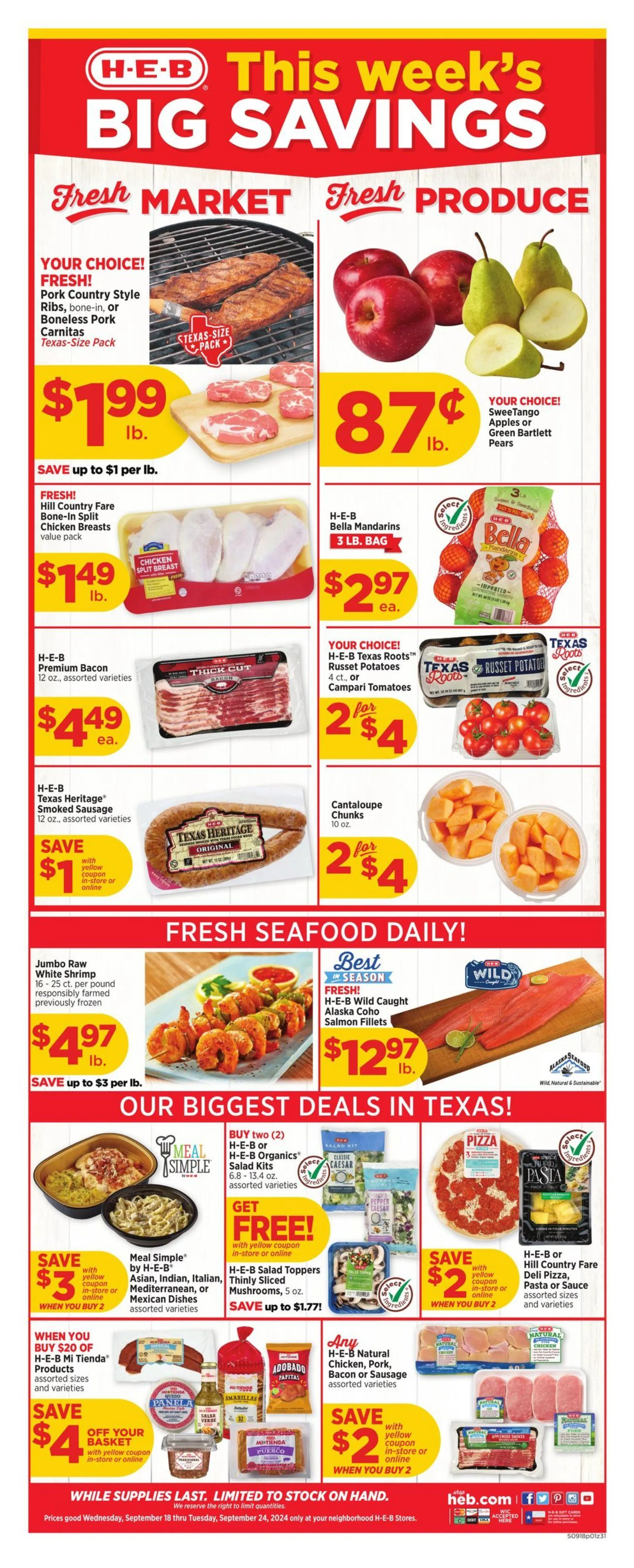 H-E-B Current weekly ad - 1