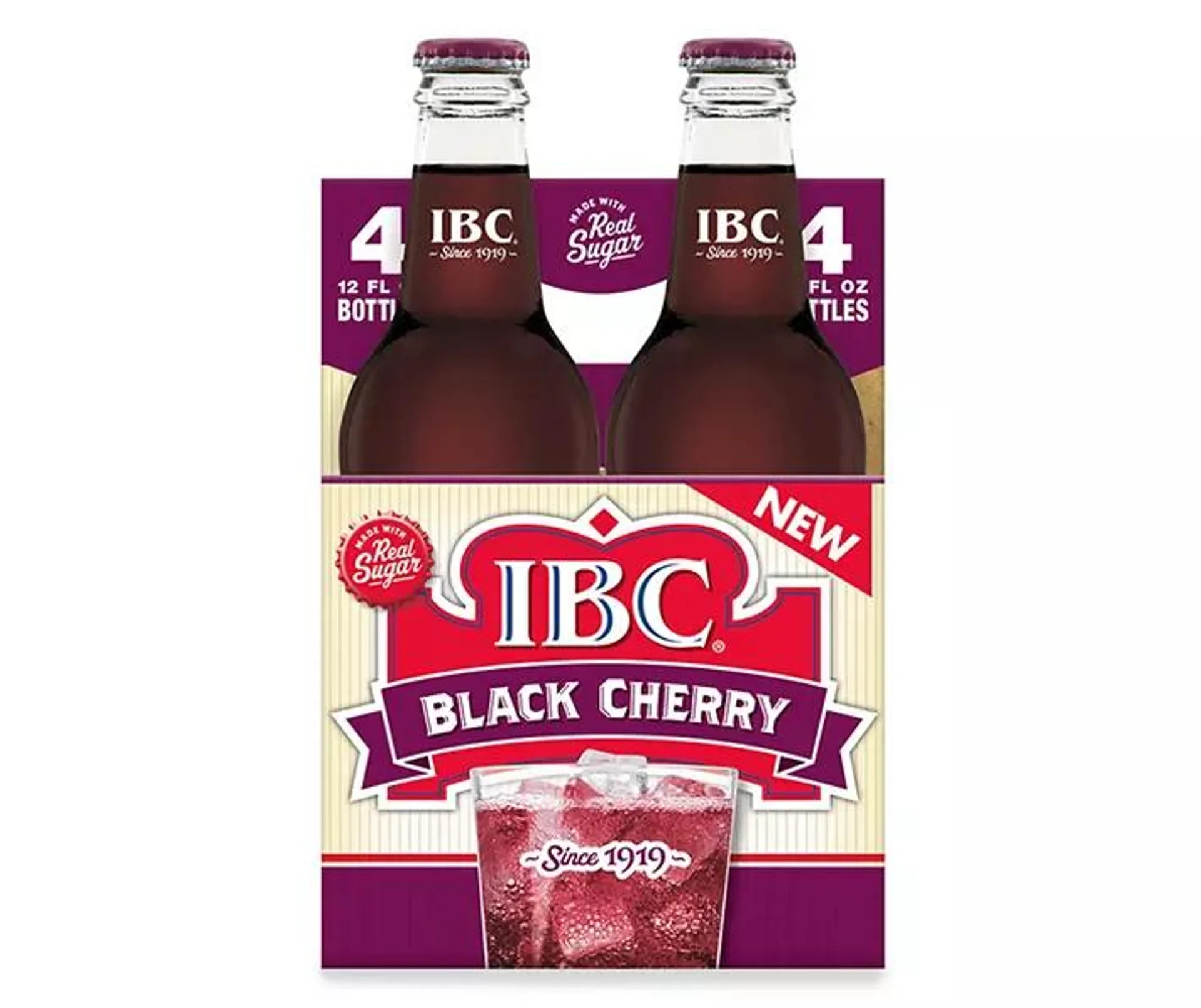 IBC BLACK CHERRY 12 FLOZ 4PK