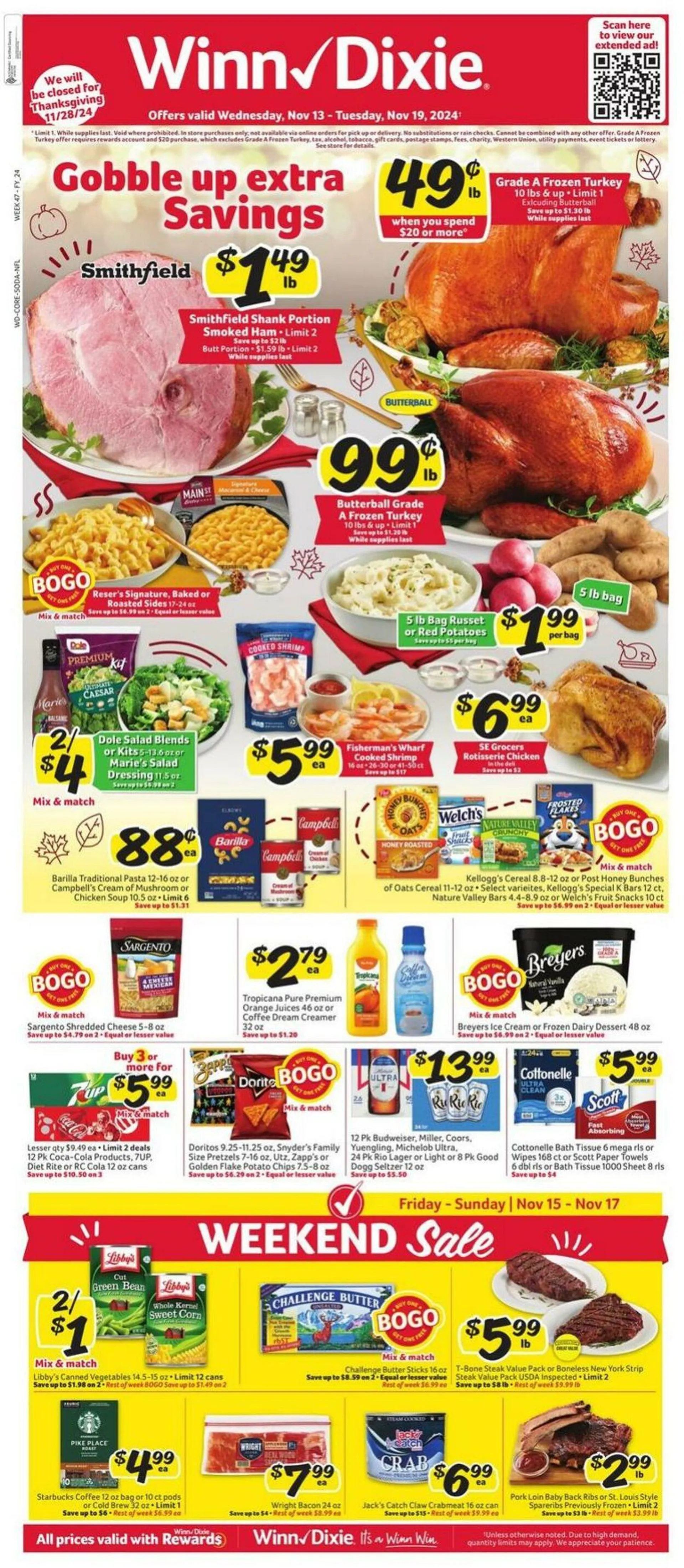 Winn Dixie Current weekly ad - 1