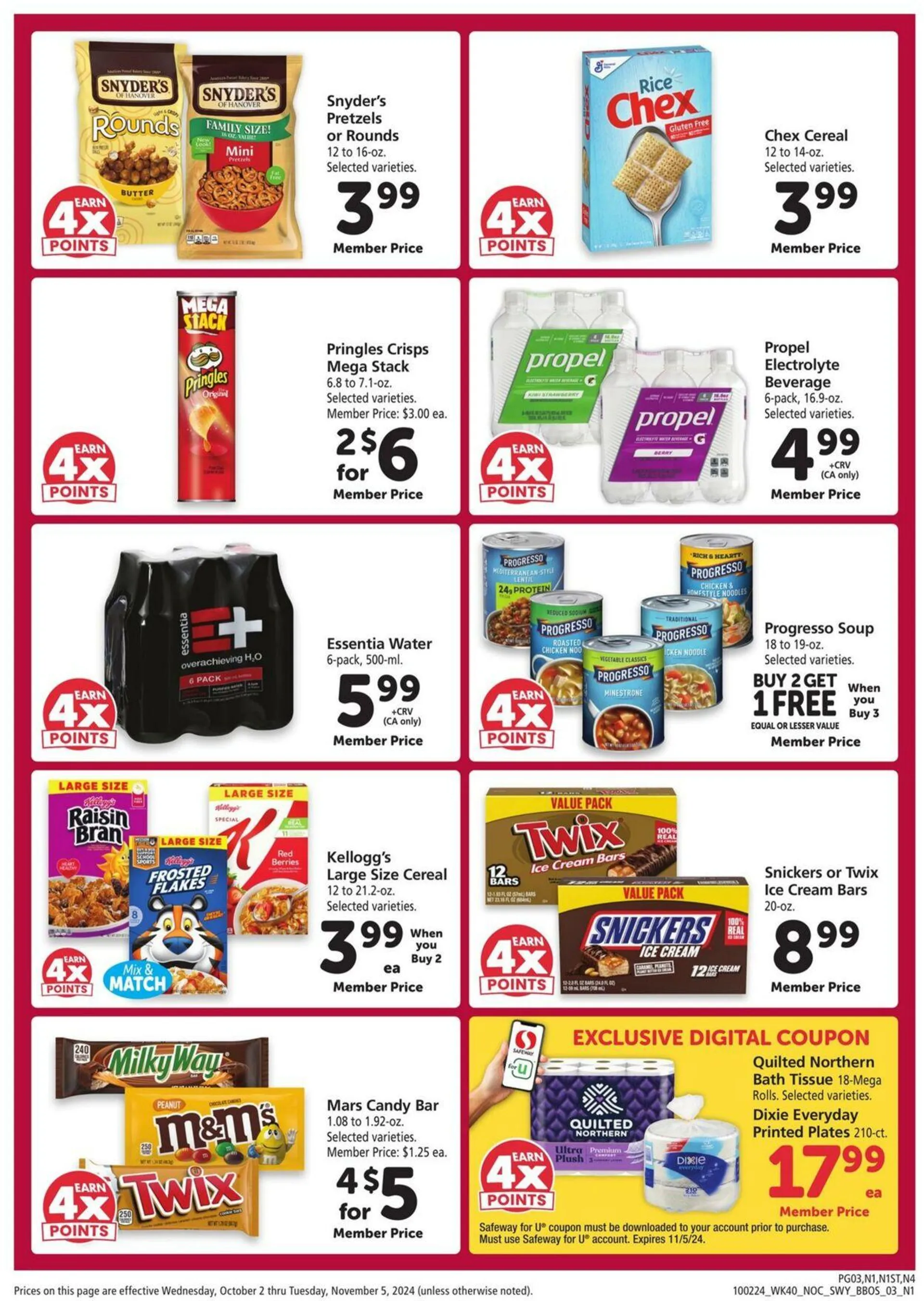 Catálogo de Safeway Current weekly ad 2 de octubre al 5 de noviembre 2024 - Página 3