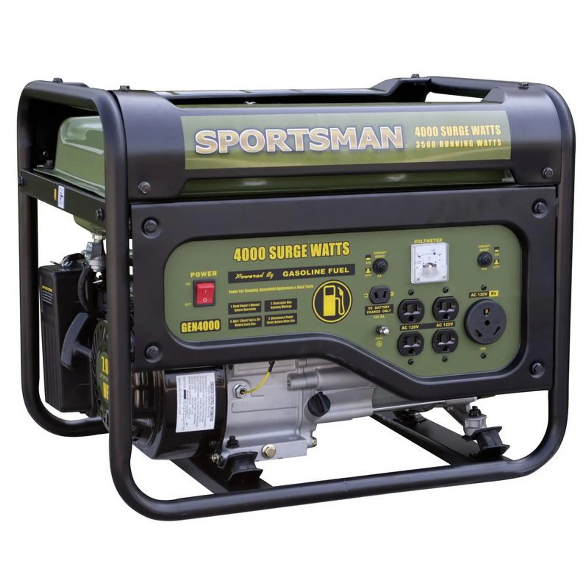 Sportsman GEN4000 Gasoline 4000 Watt Portable Generator