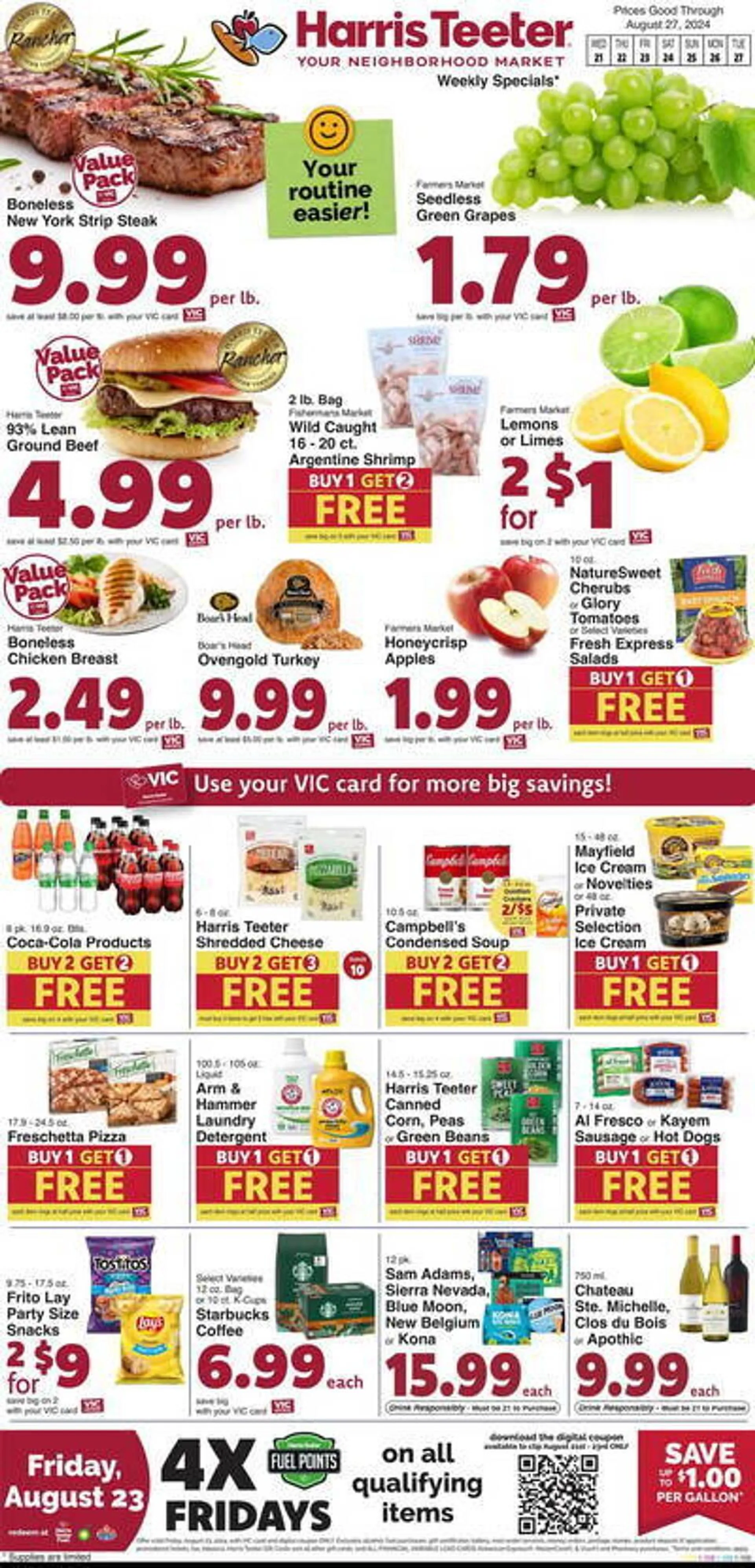 Harris Teeter Weekly Ad - 1