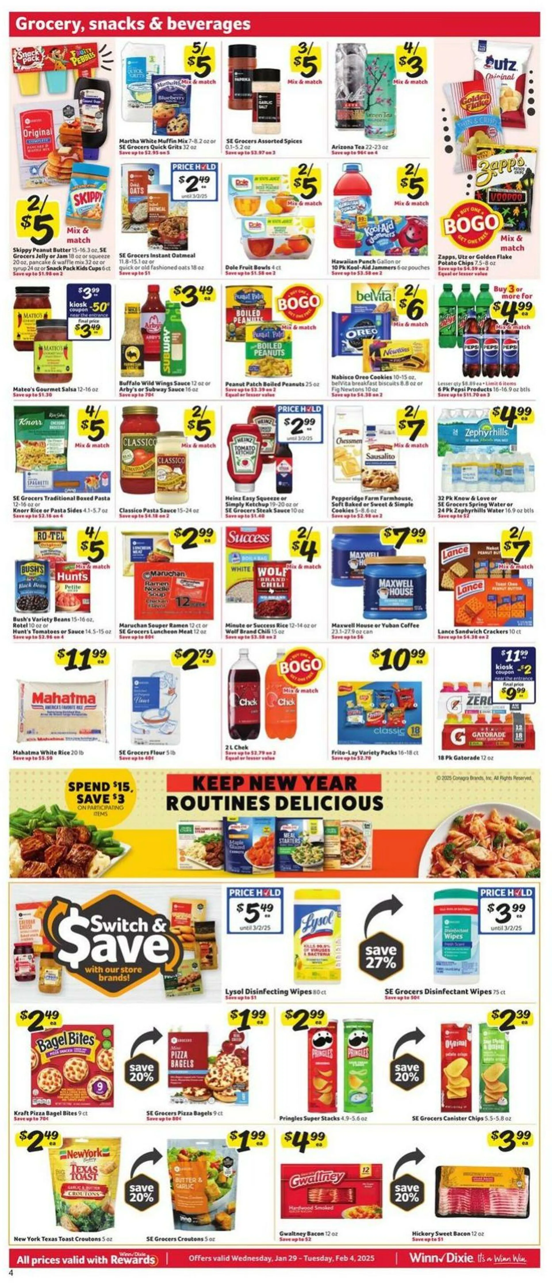 Catálogo de Winn Dixie Current weekly ad 29 de enero al 4 de febrero 2025 - Página 5