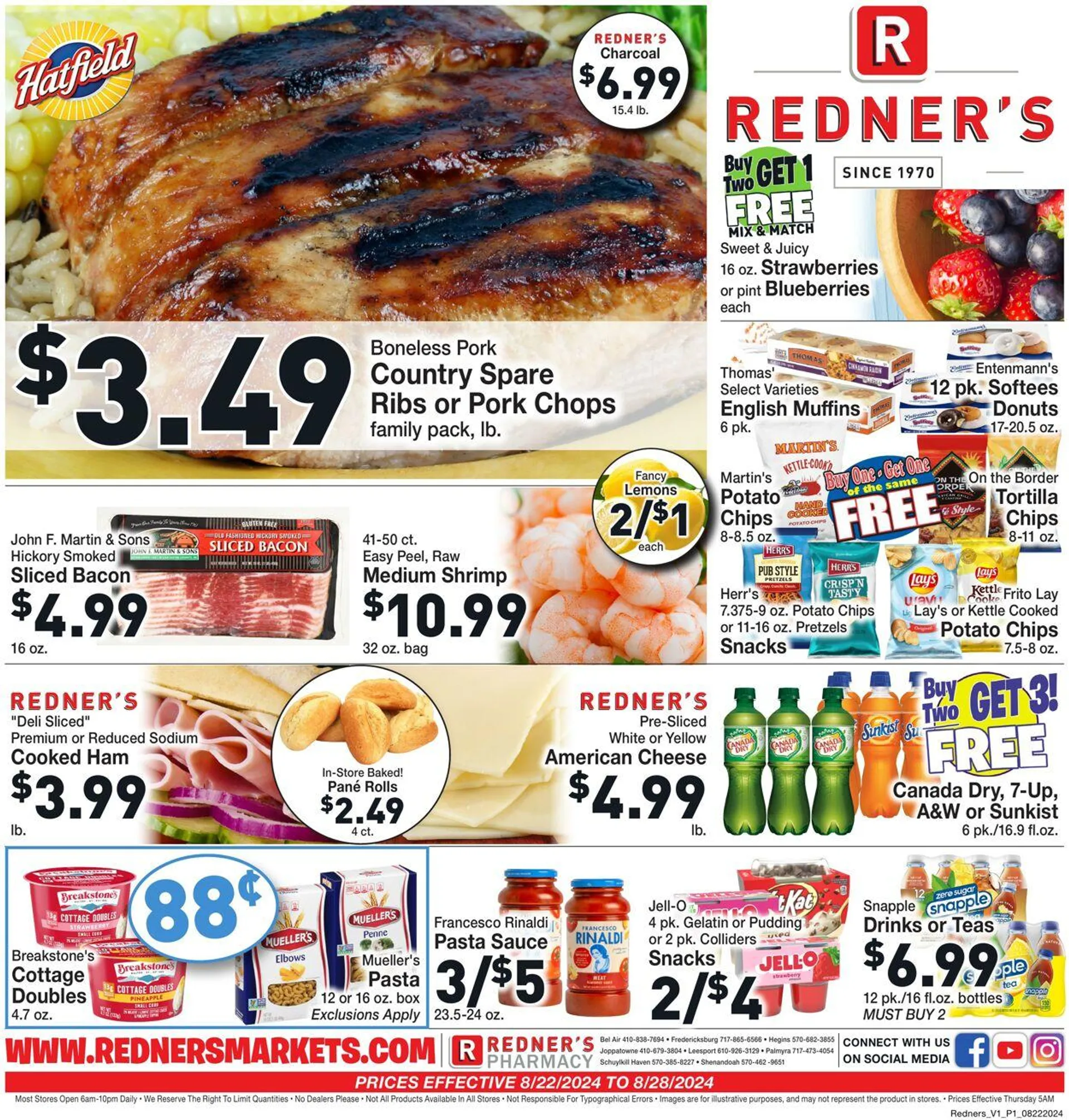 Redner’s Warehouse Market Current weekly ad - 1