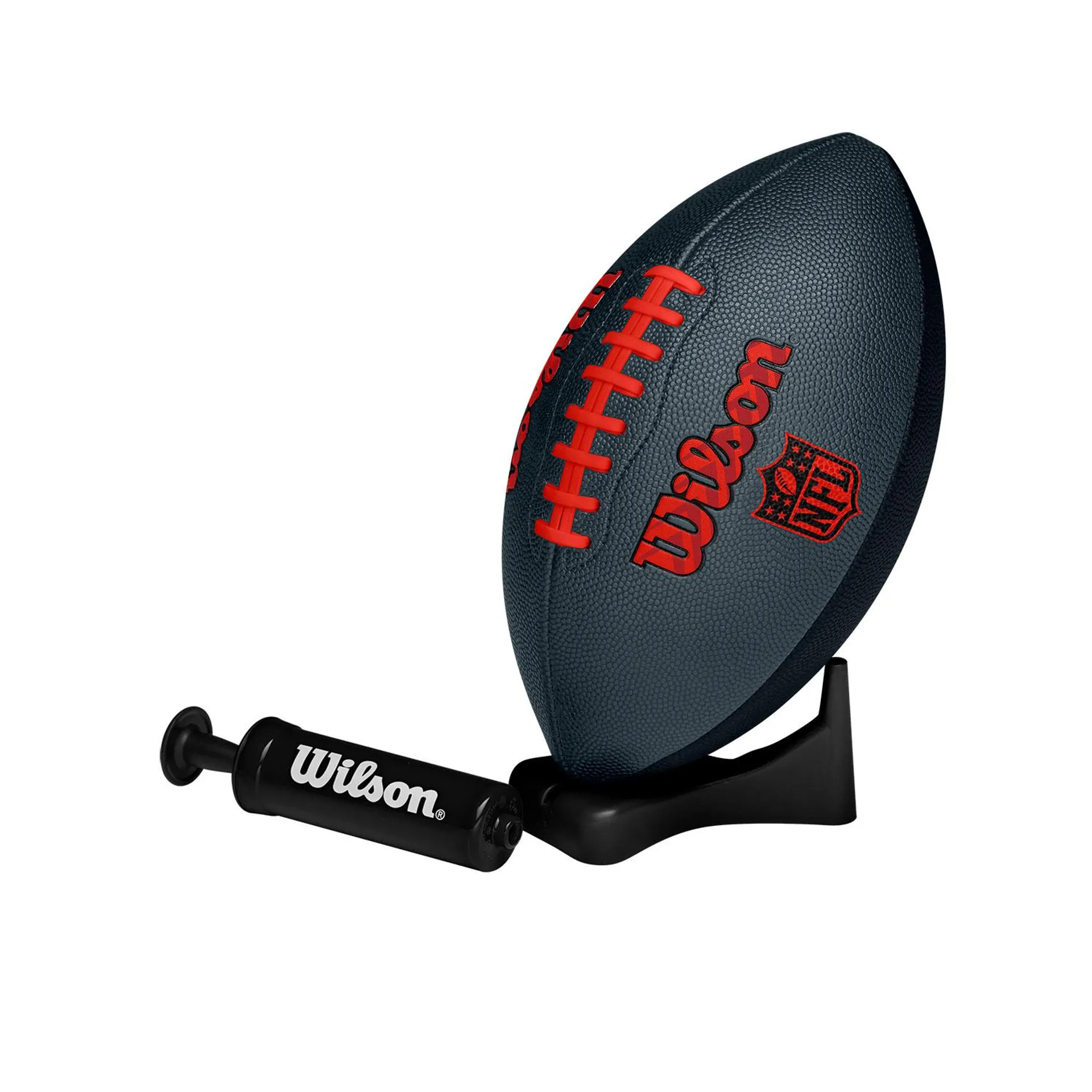 Wilson NFL Tailgate Jr. Football with Pump and Tee