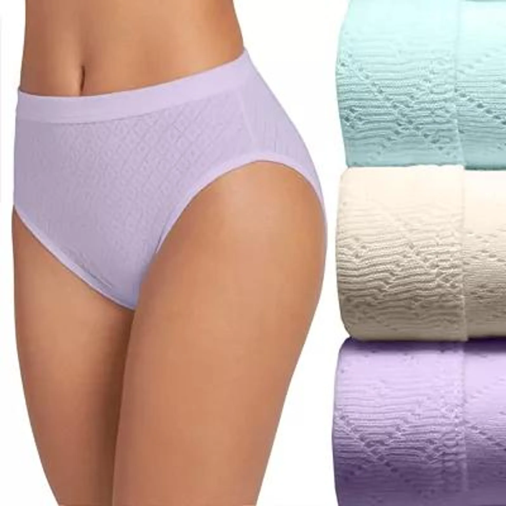 Women's Jockey® Elance Breathe 3-pack French Cut Panty Set 1541