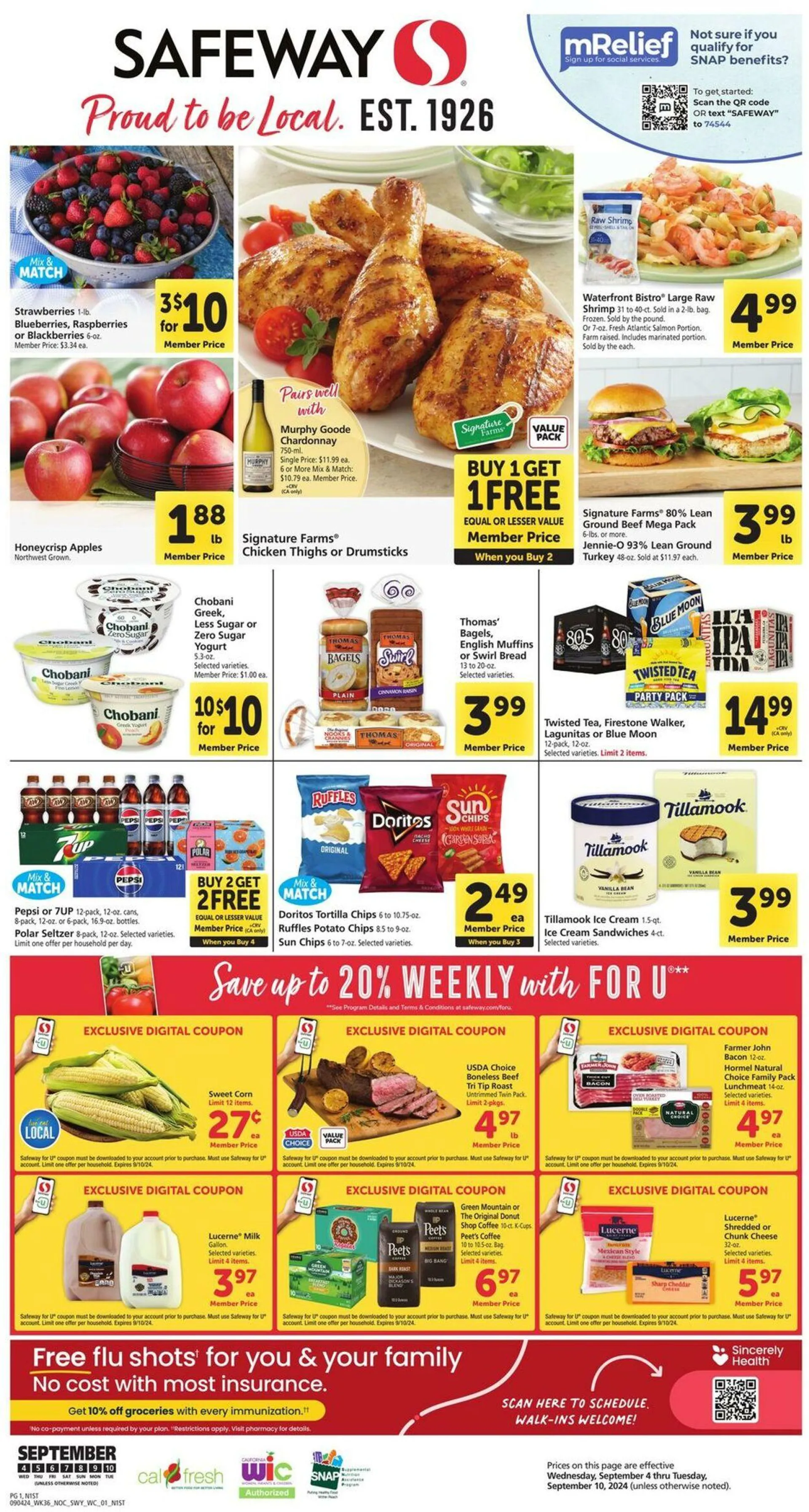 Safeway Current weekly ad - 1