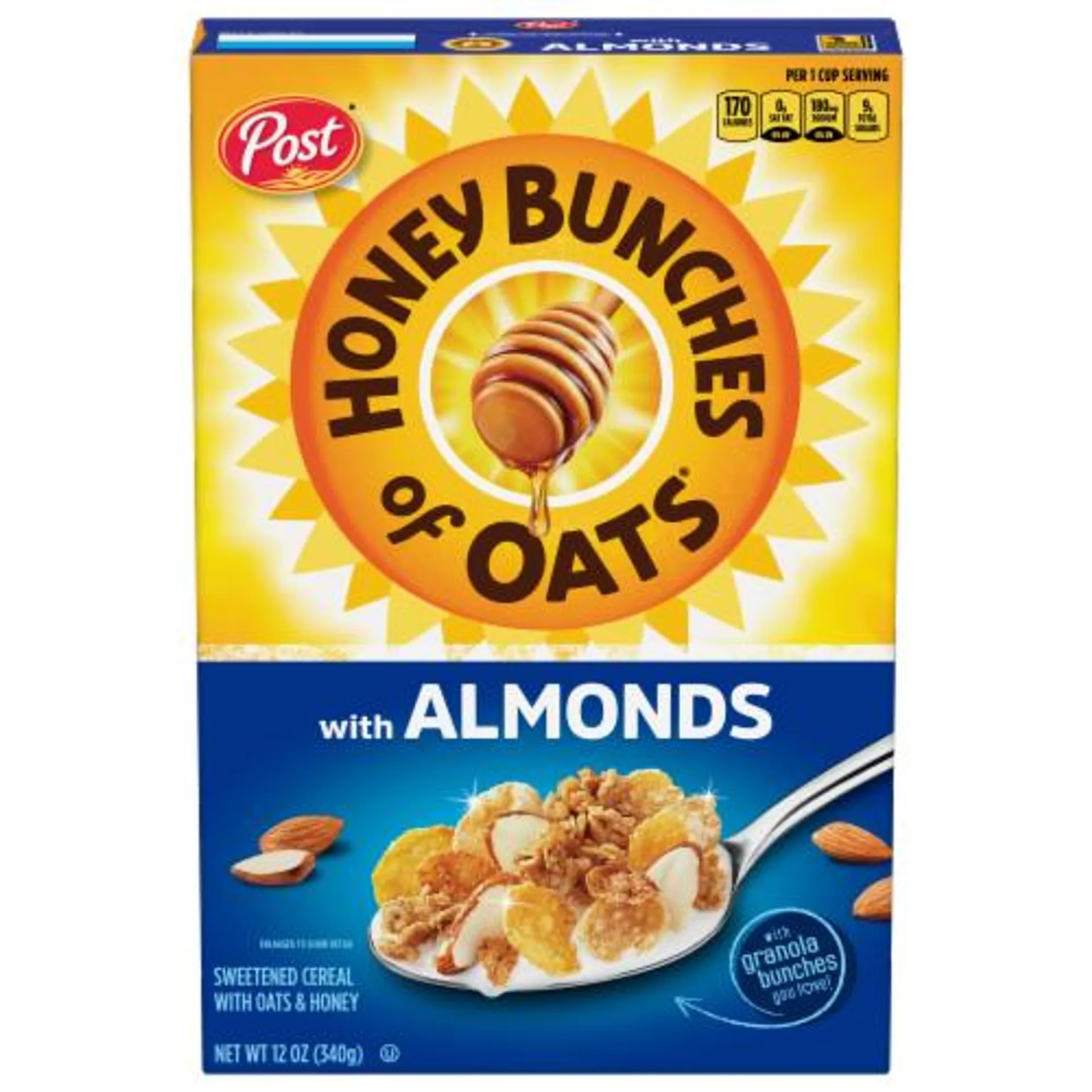 Post® Honey Bunches of Oats® with Almonds Cereal