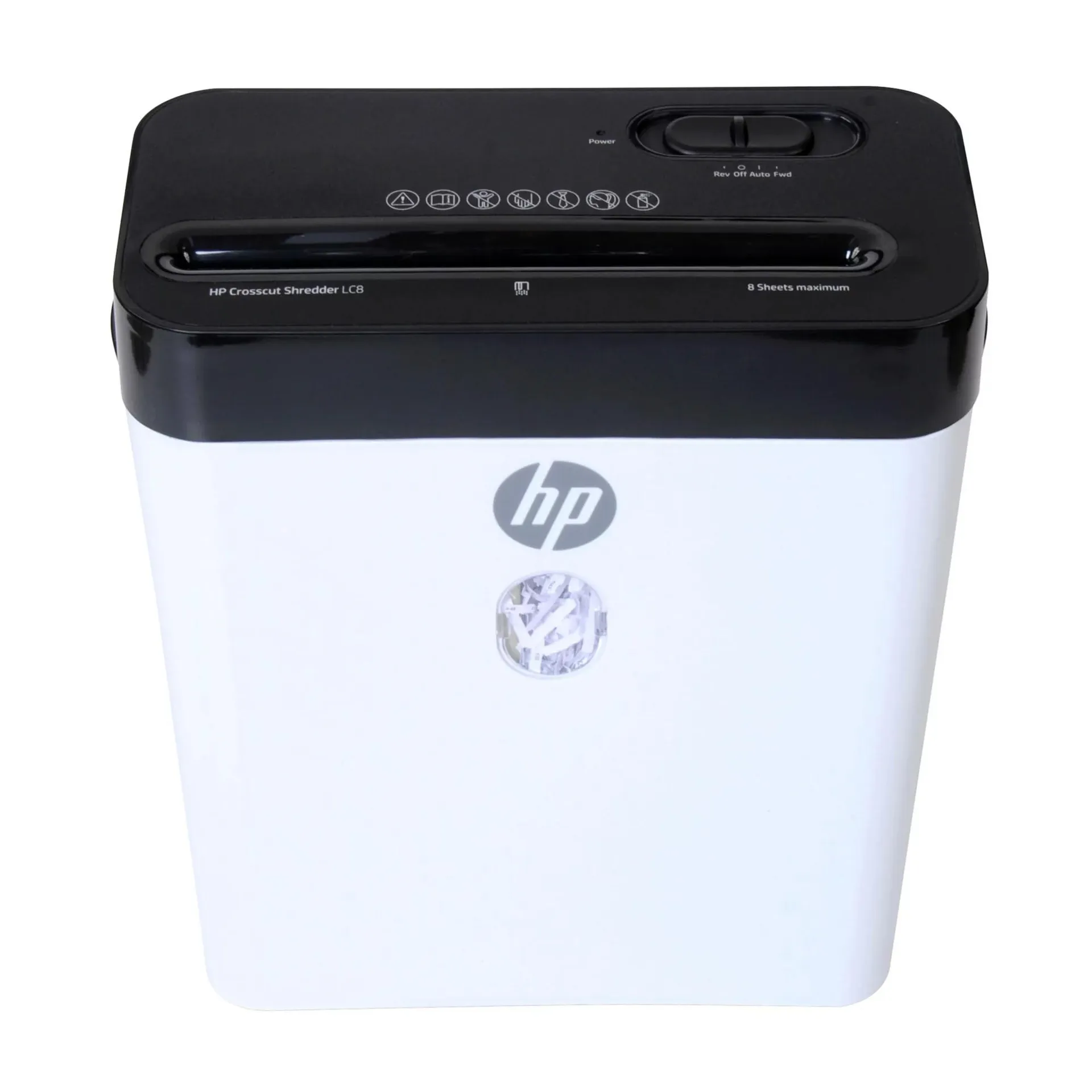 HP 8 Sheet Crosscut Shredder