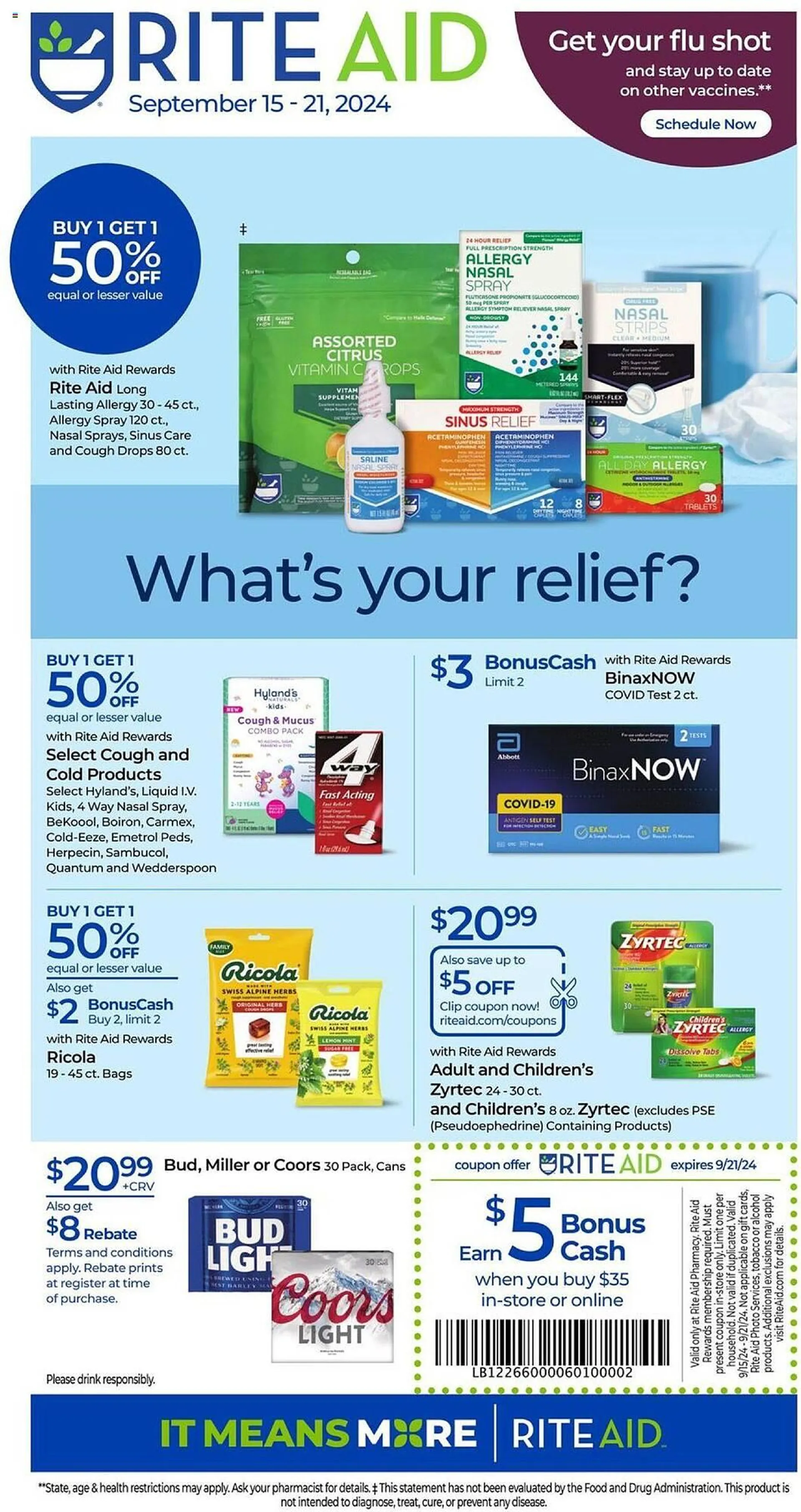 Rite Aid Weekly Ad - 1