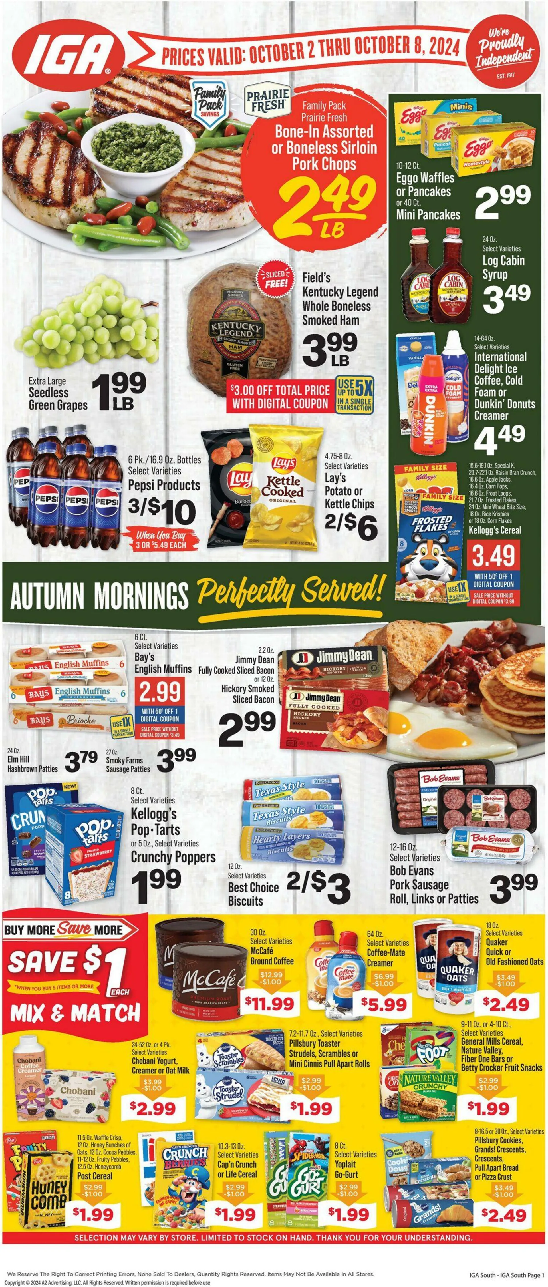 IGA Current weekly ad - 1