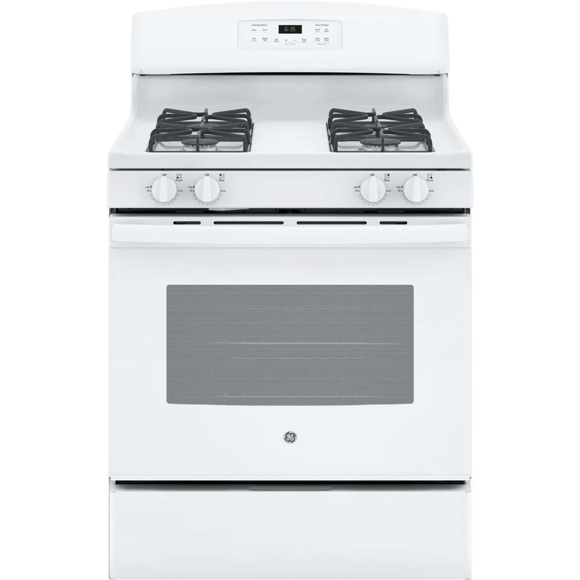 GE Appliances JGB635DEKWW 30" Freestanding Gas Range - White