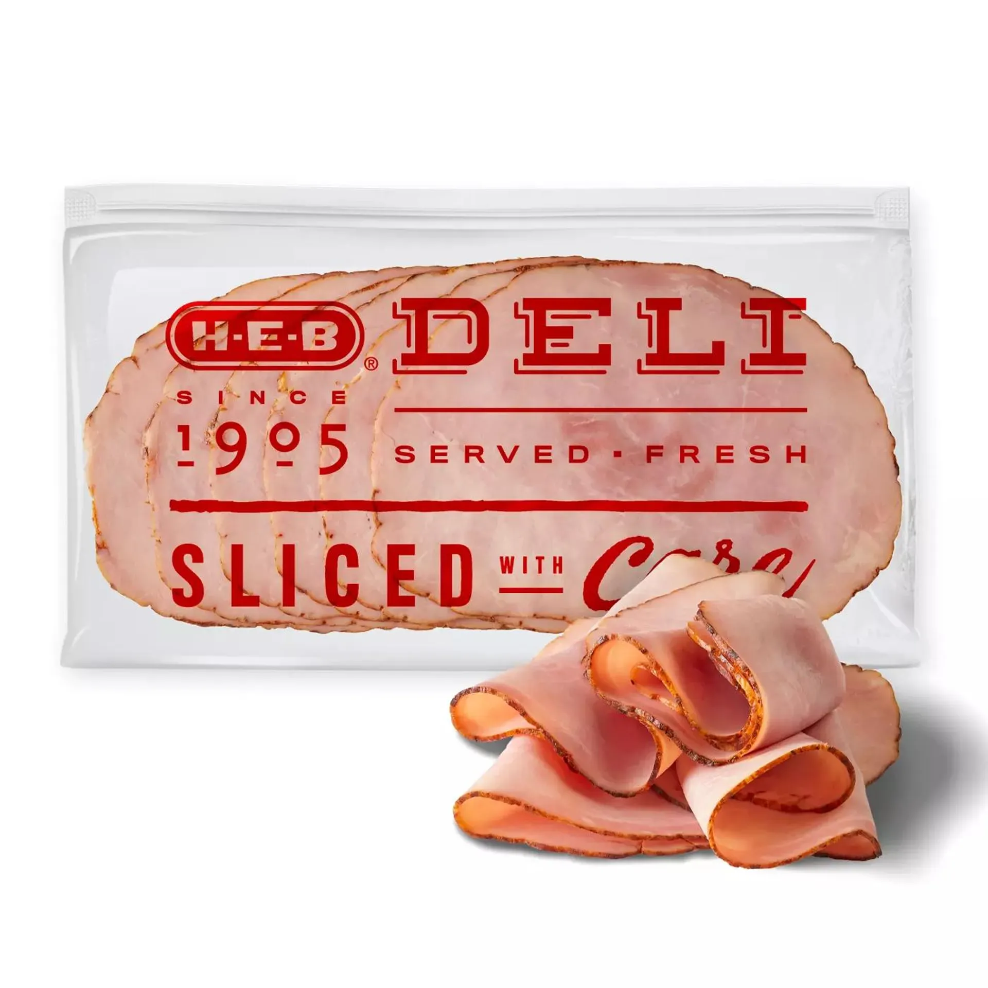 H‑E‑B Deli Uncured Black Forest Ham, Sandwich Sliced