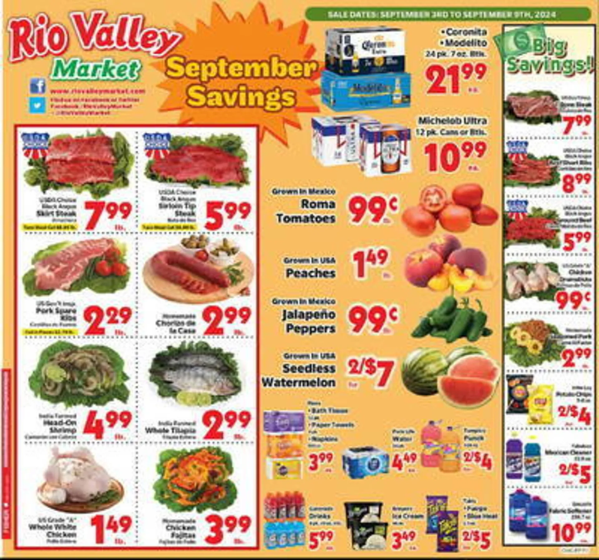 Rio Valley Market Weekly Ad - 1