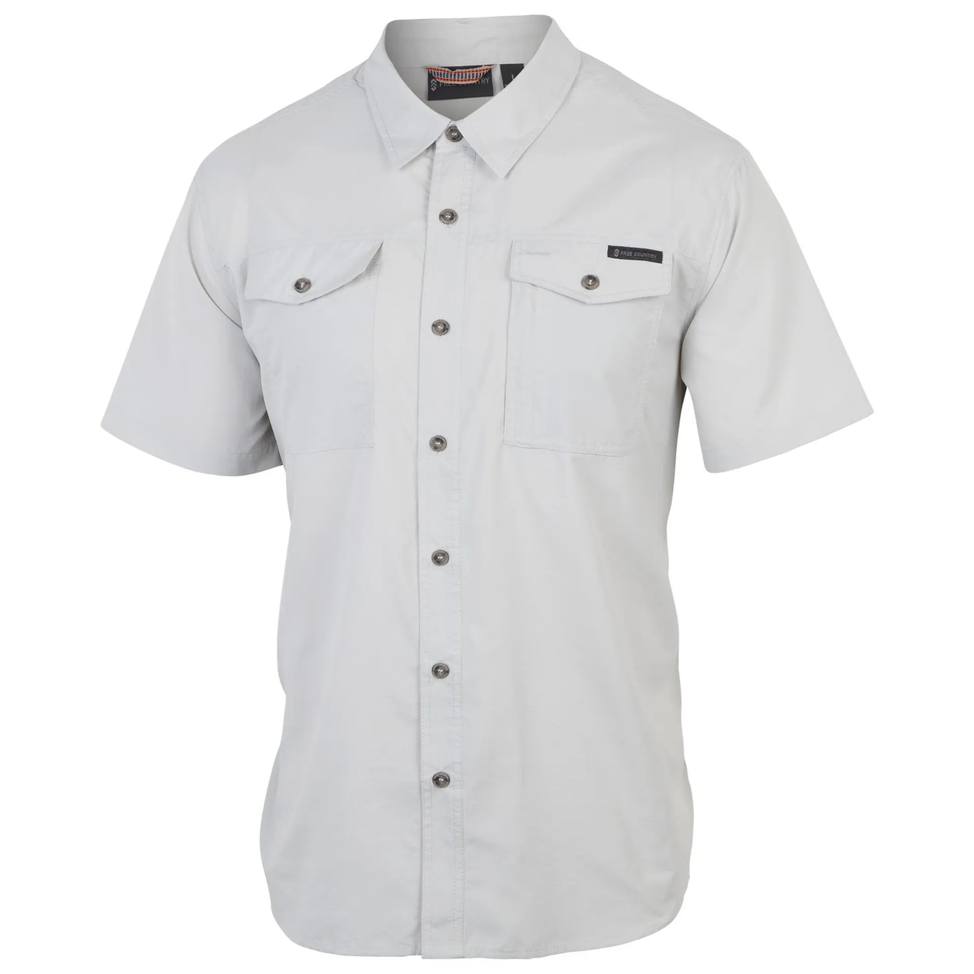 Free Country Men's Rip Stop Short-Sleeve Shirt