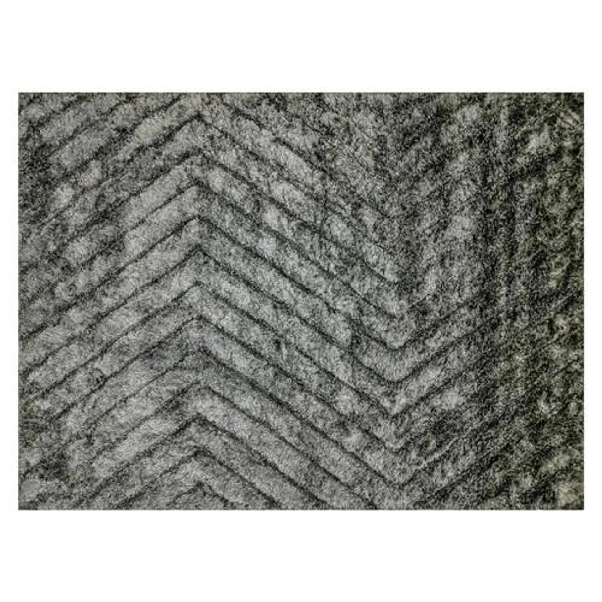 Alfombra Mia Zigzag Gris 5 x 7