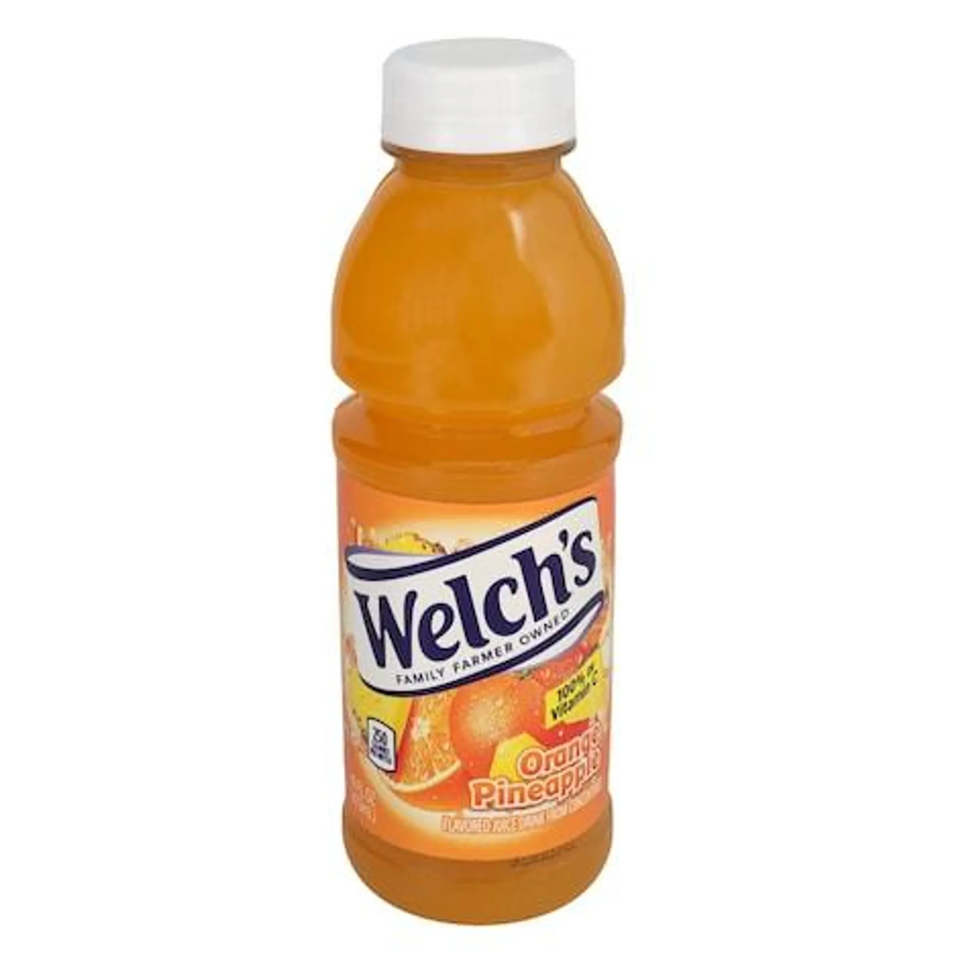 Welch's Orange Pineapple Drink 16 oz., 12 pack.