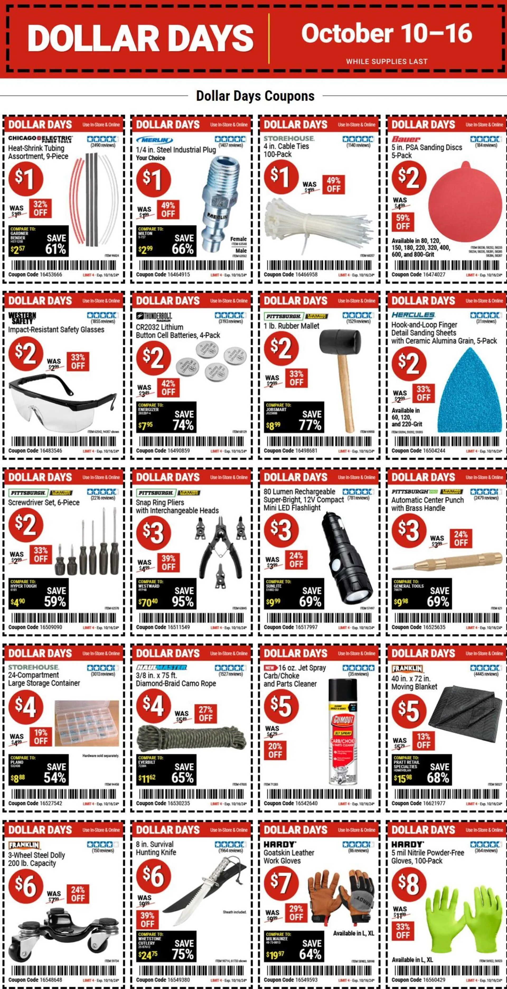 Catálogo de Harbor Freight Current weekly ad 14 de octubre al 27 de octubre 2024 - Página 4