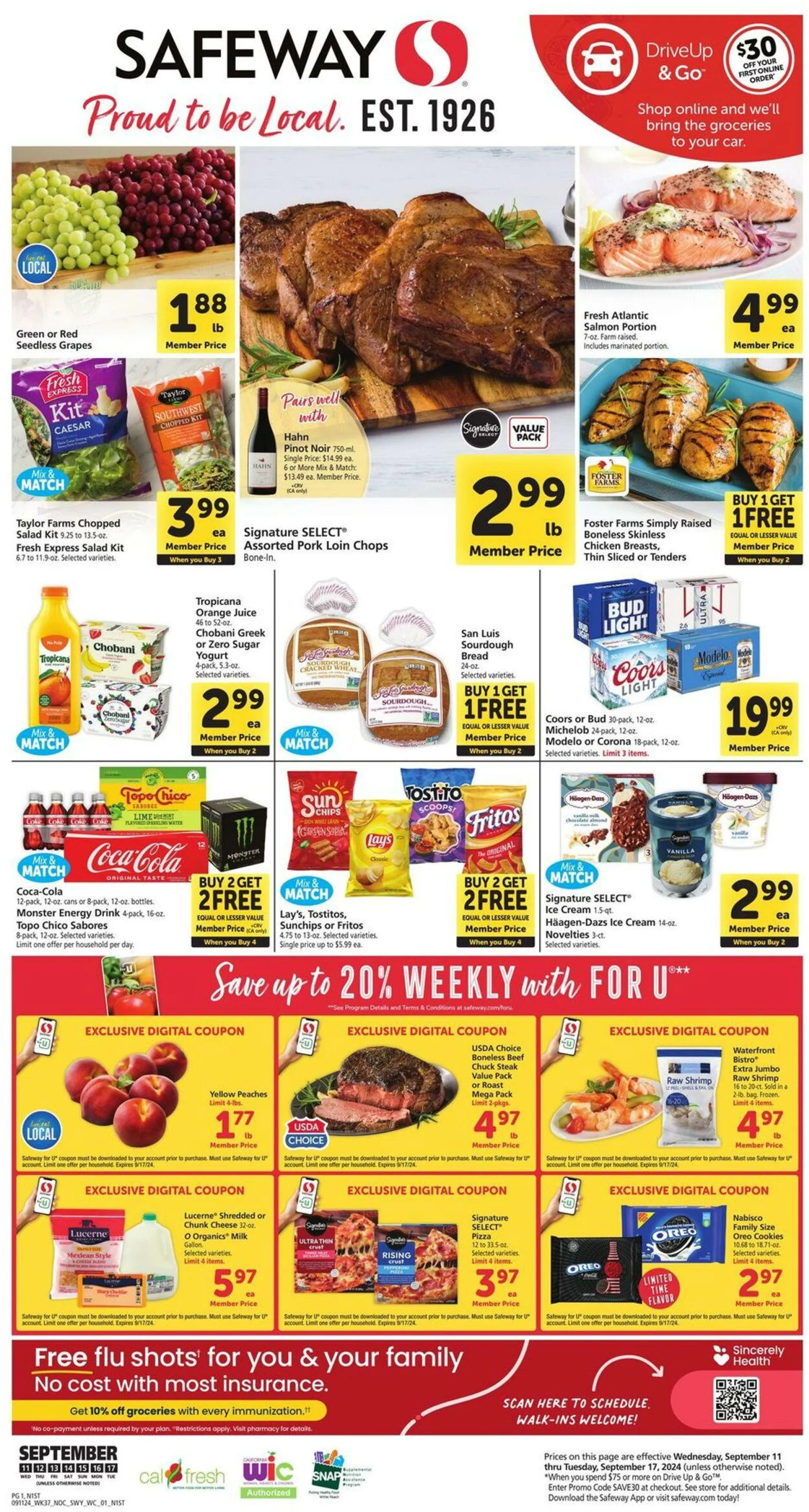 Safeway Current weekly ad - 1