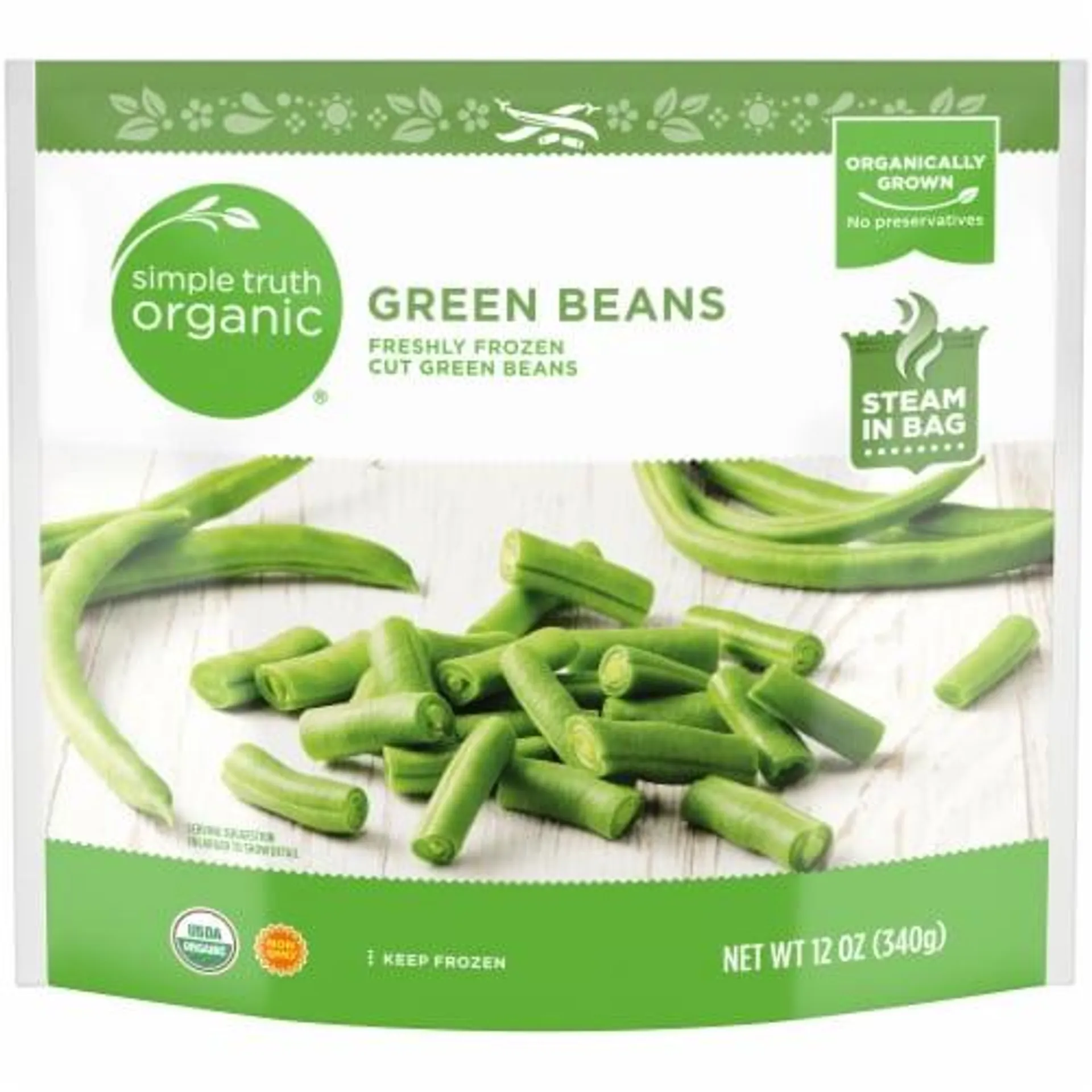 Simple Truth Organic® Frozen Cut Green Beans