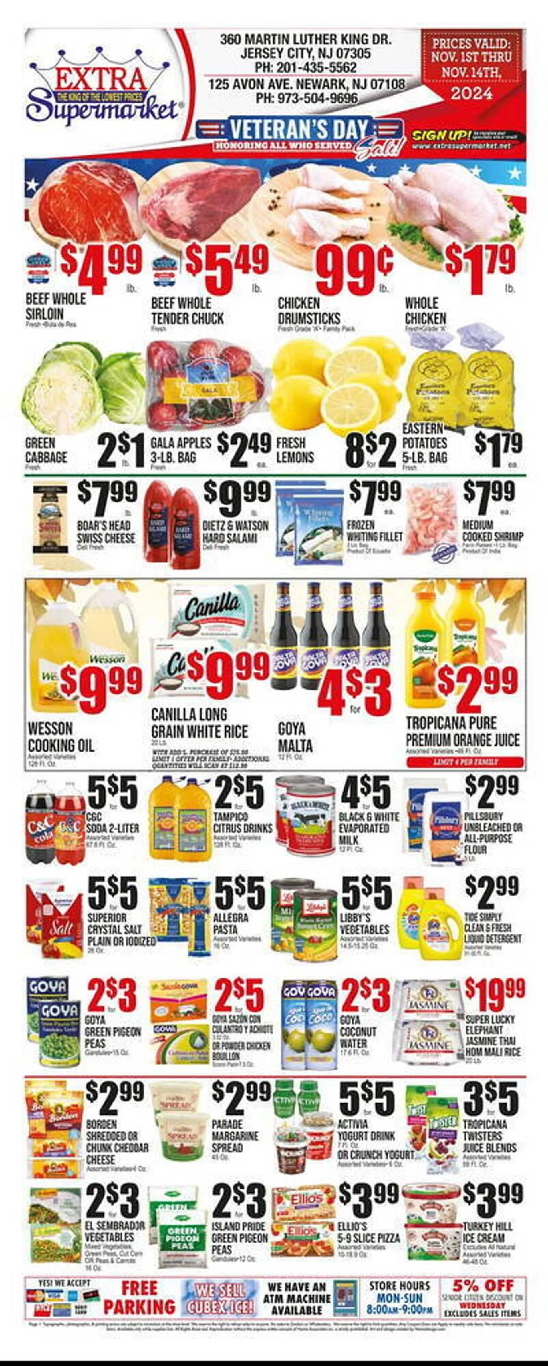 Extra Supermarket Weekly Ad - 1