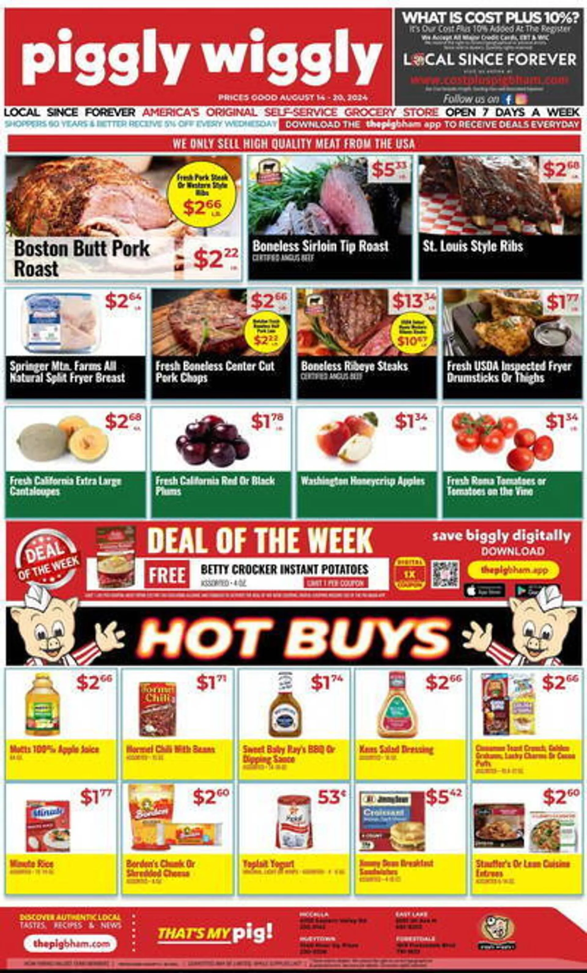 Piggly Wiggly Weekly Ad - 1