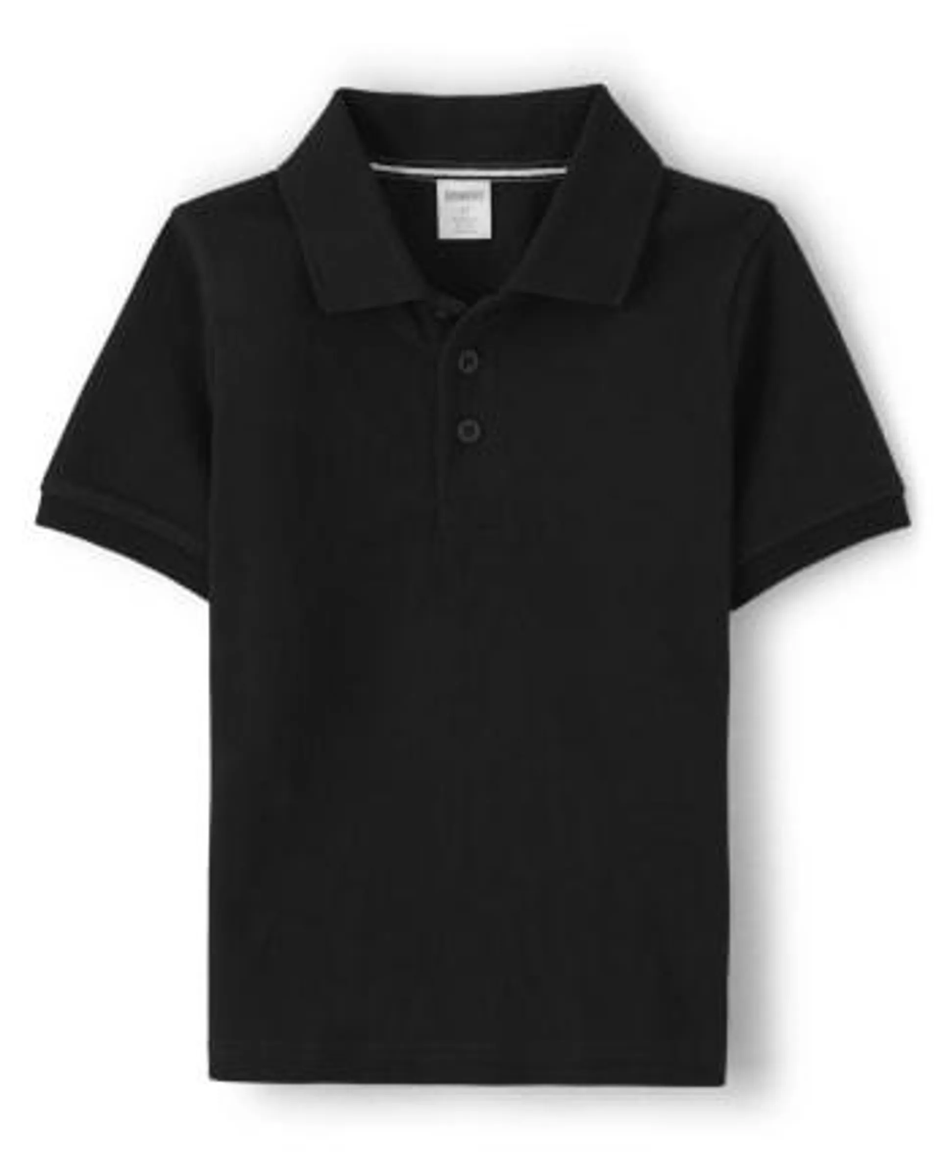 Polo para niños con resistencia a las manchas - Uniforme - black