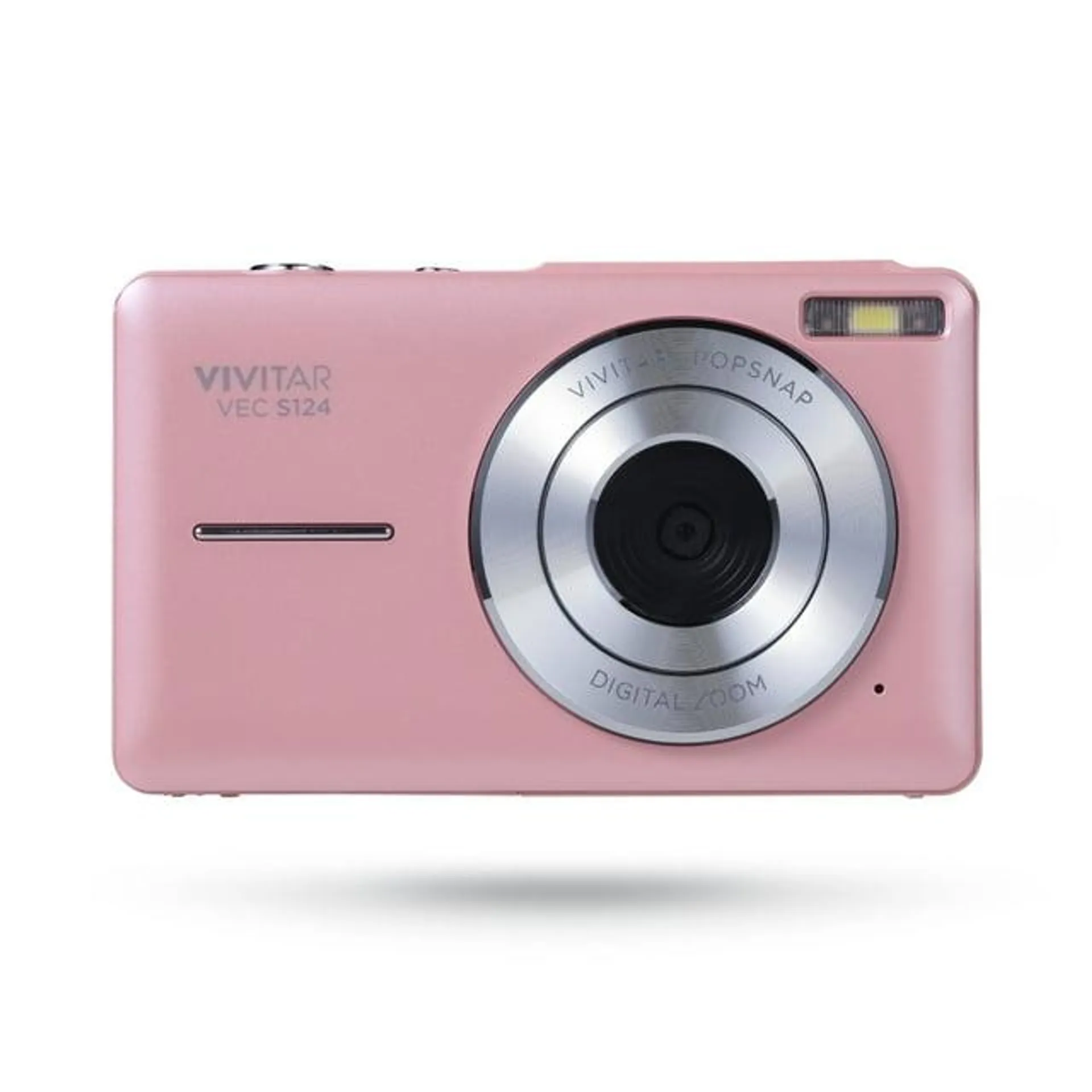 Vivitar Popsnap Digital Camera, Pink, 16x Zoom, 1080p, Micro SD, Single Pack