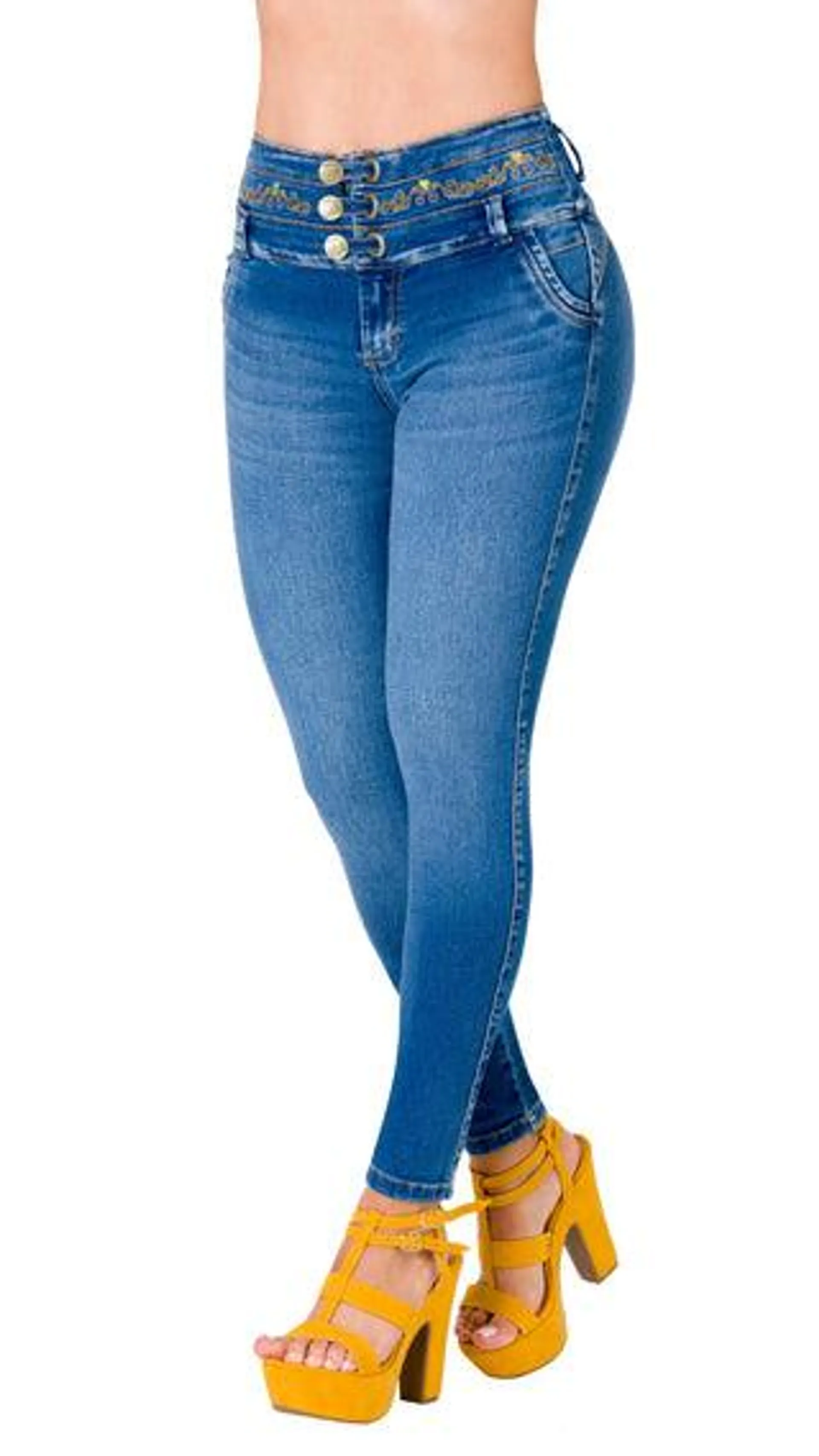 Jean Levanta Cola Skinny Ska 52548PAP-N