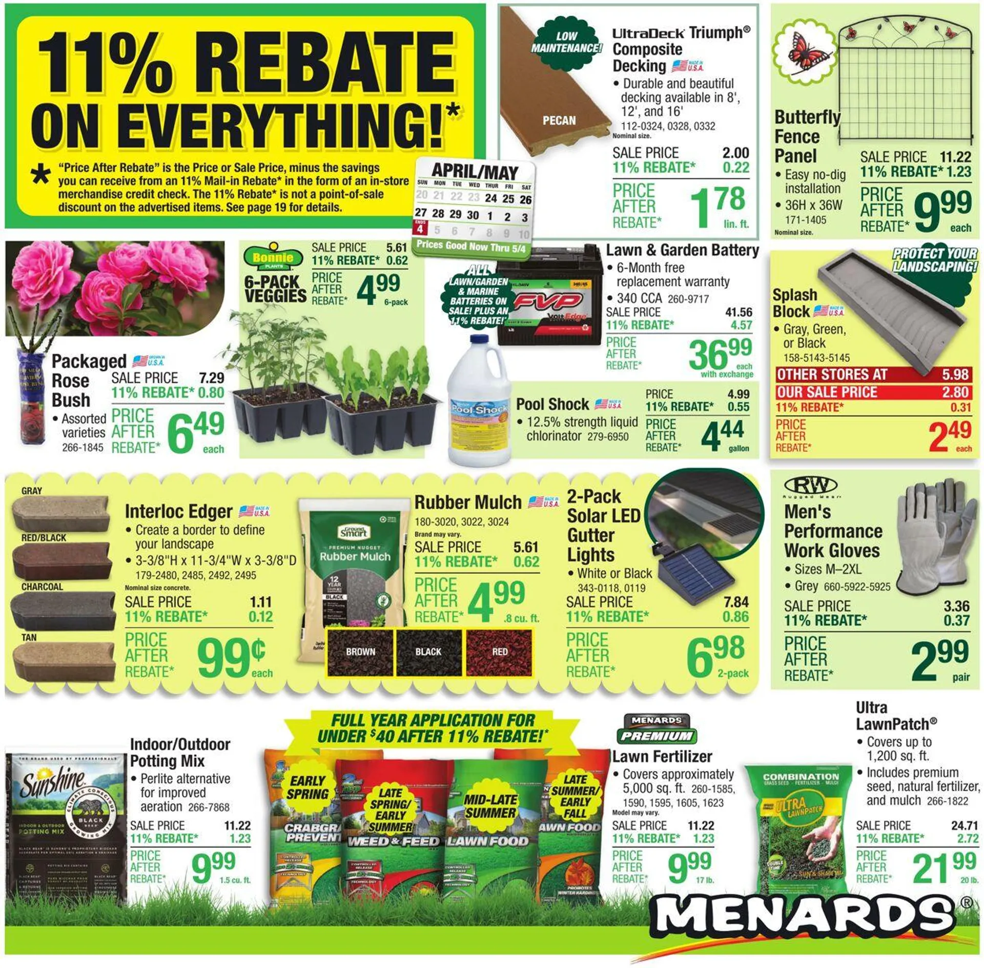 Menards Current weekly ad - 1