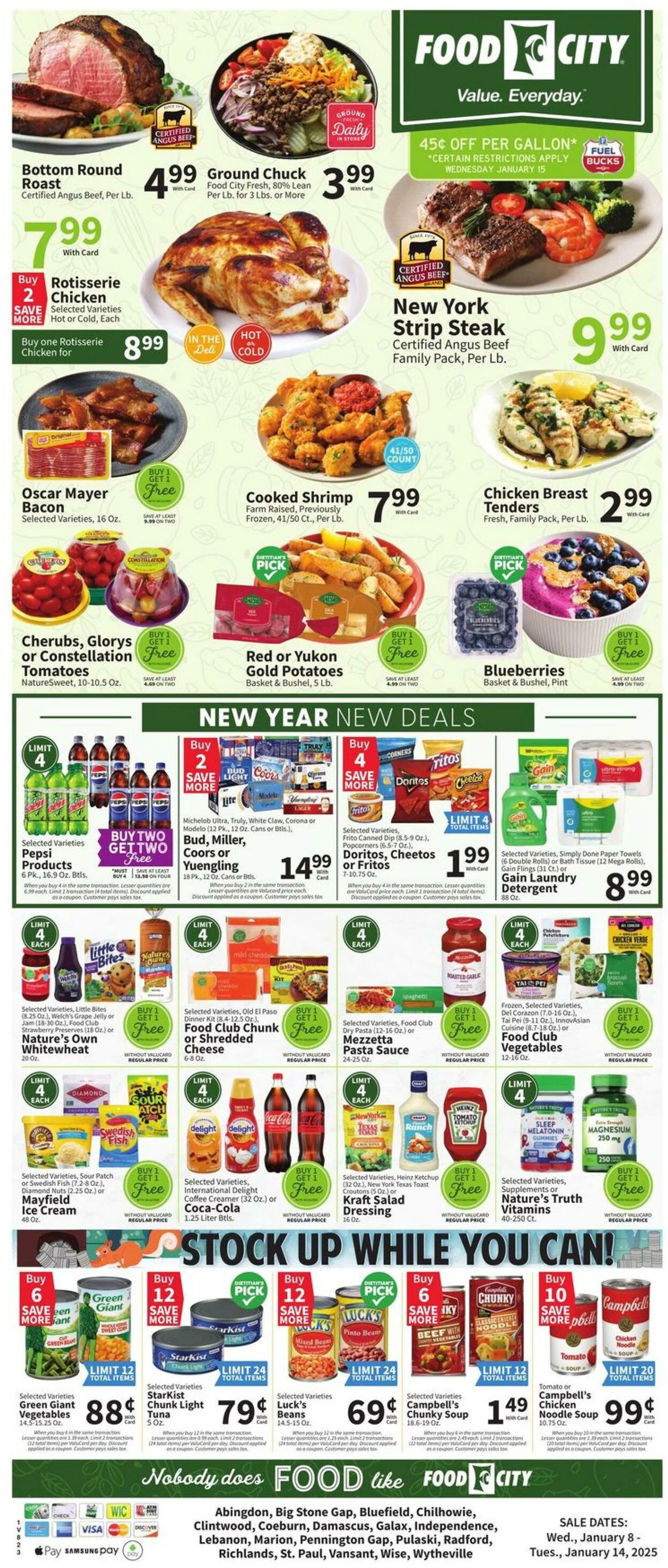 Catálogo de Food City Current weekly ad 8 de enero al 14 de enero 2025 - Página 4