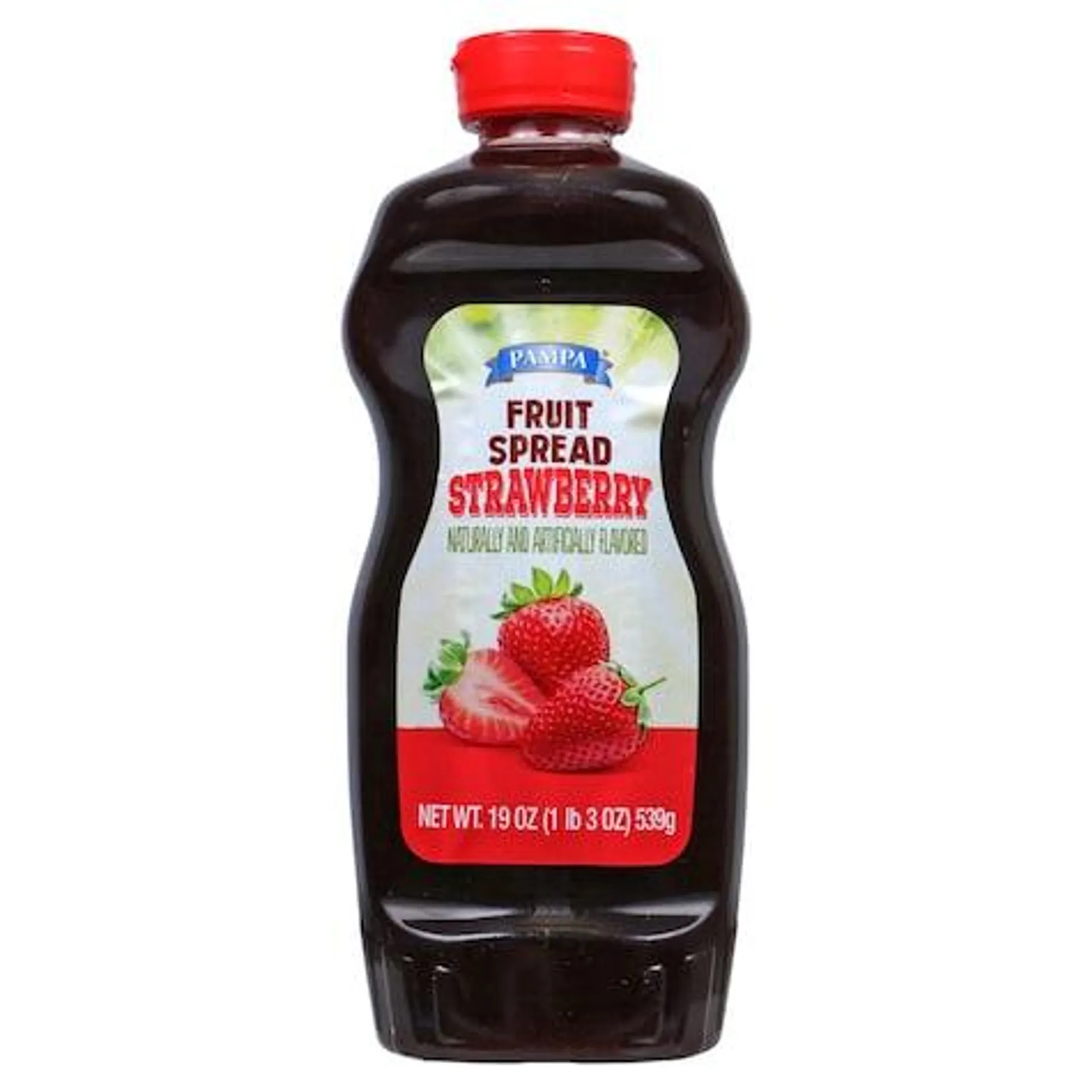 Pampa Strawberry Fruit Spread, 19-oz. Squeeze Bottles