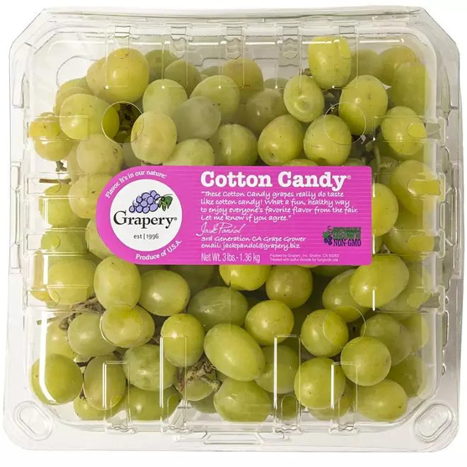 Cotton Candy Grapes 3 lbs.